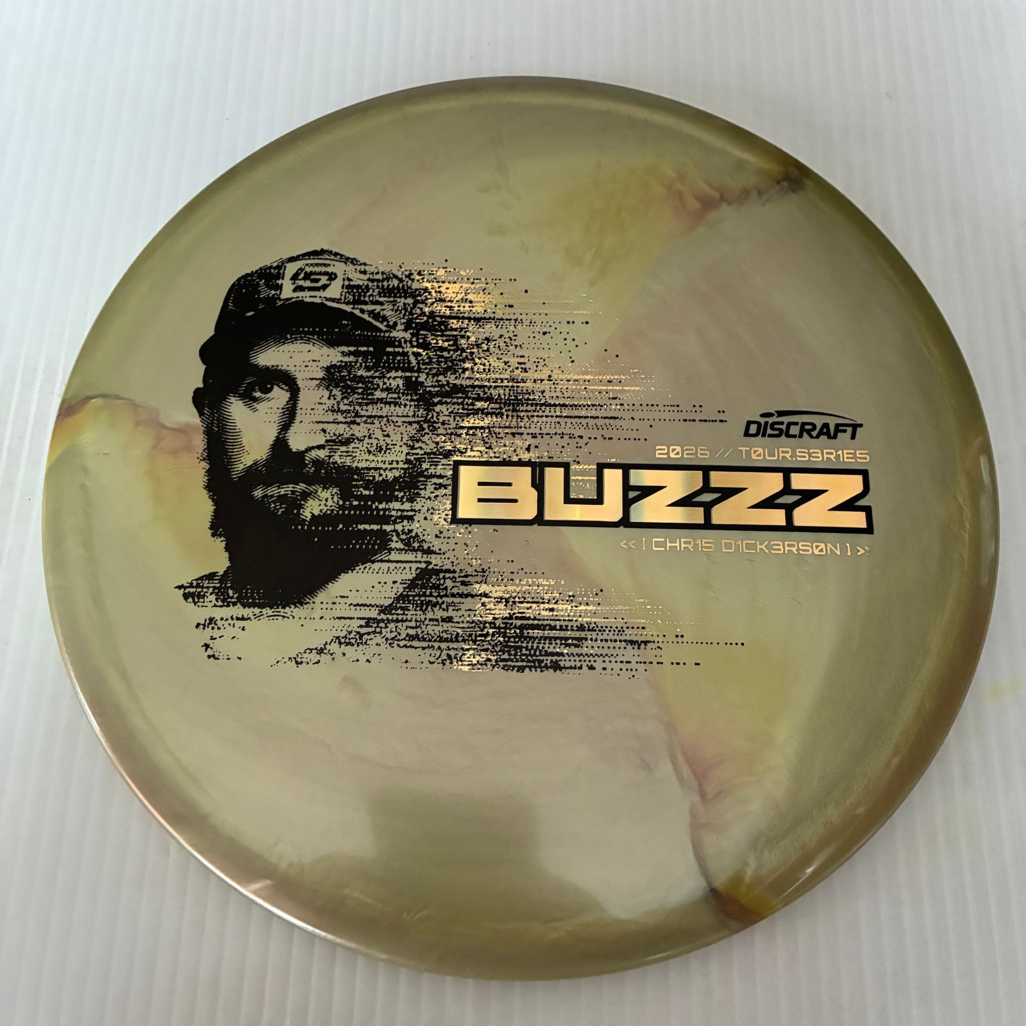 Discraft 2026 Chris Dickerson Tour Series Swirl Ti/BigZ Blend Buzzz 5/4/-1/1