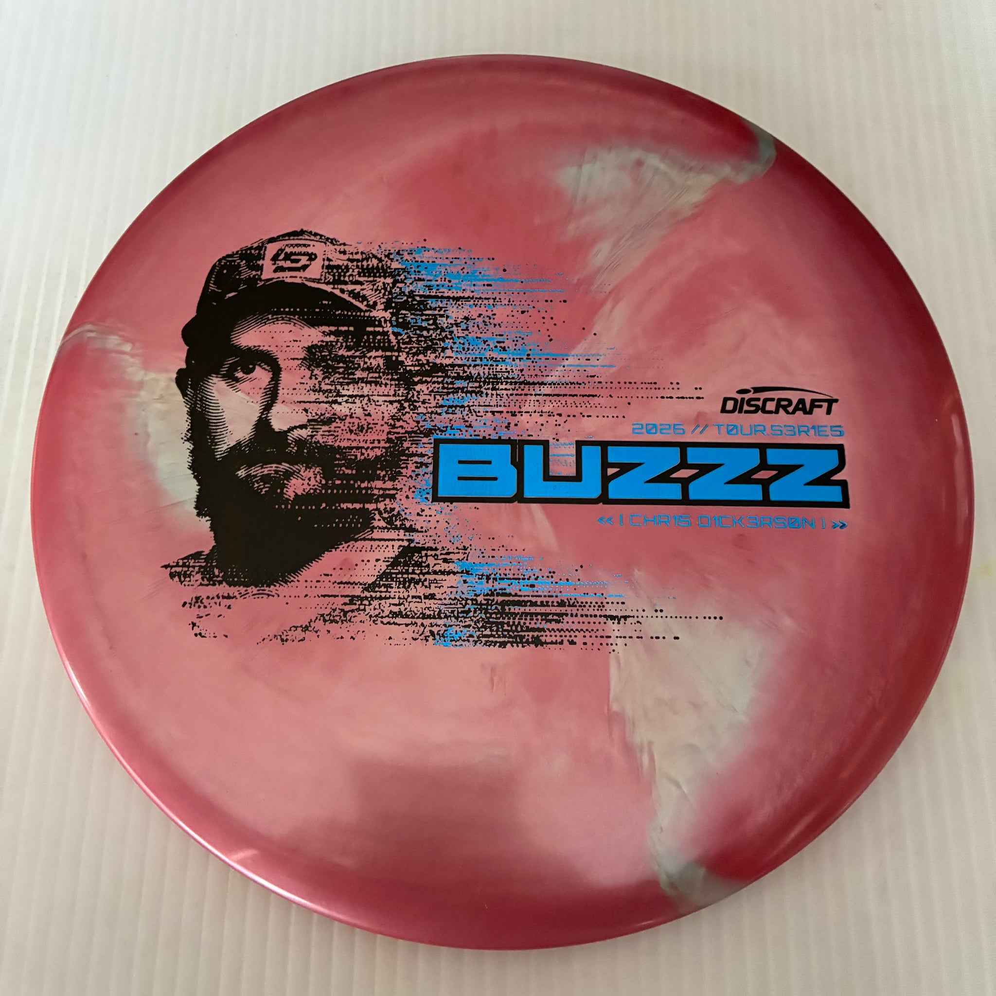 Discraft 2026 Chris Dickerson Tour Series Swirl Ti/BigZ Blend Buzzz 5/4/-1/1