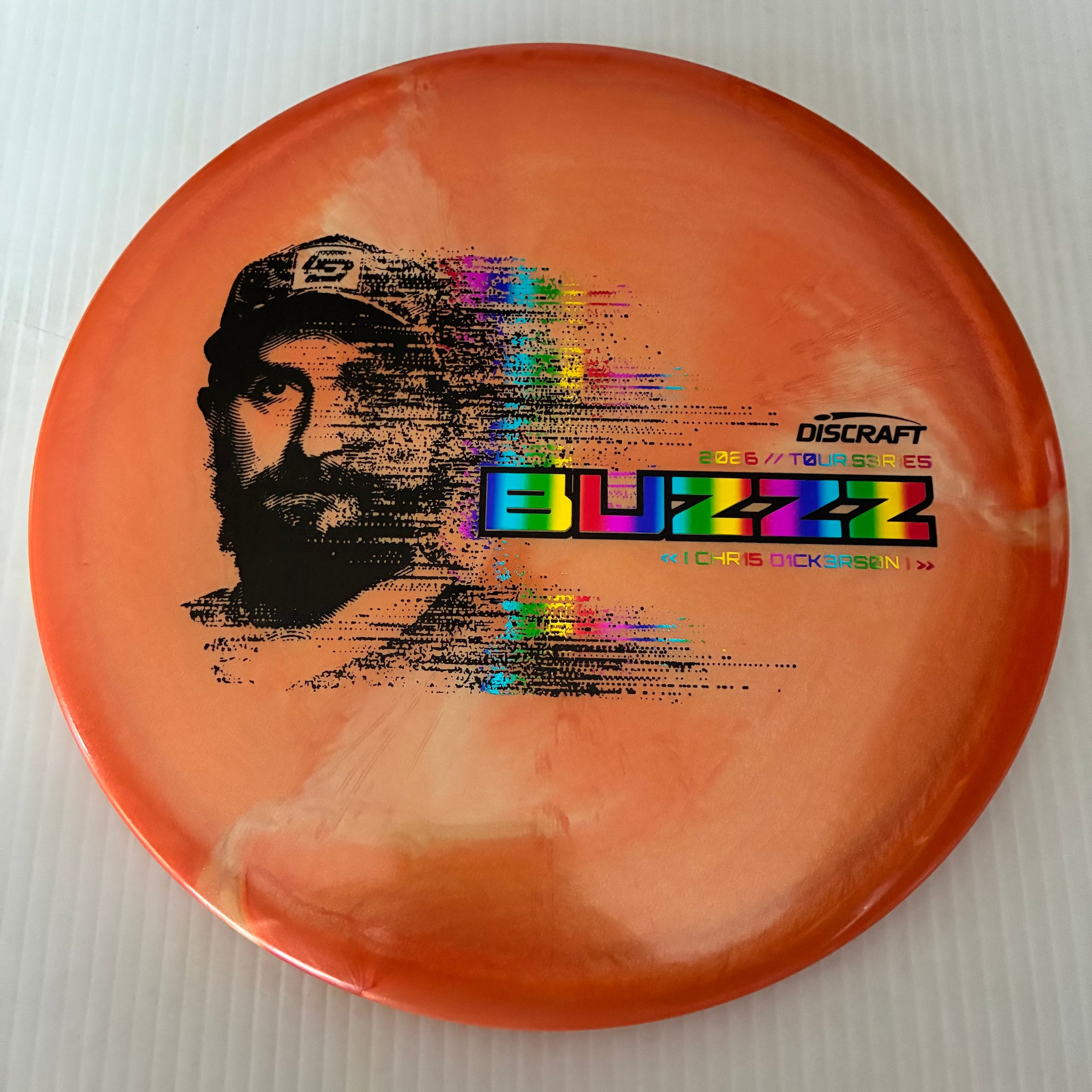Discraft 2026 Chris Dickerson Tour Series Swirl Ti/BigZ Blend Buzzz 5/4/-1/1