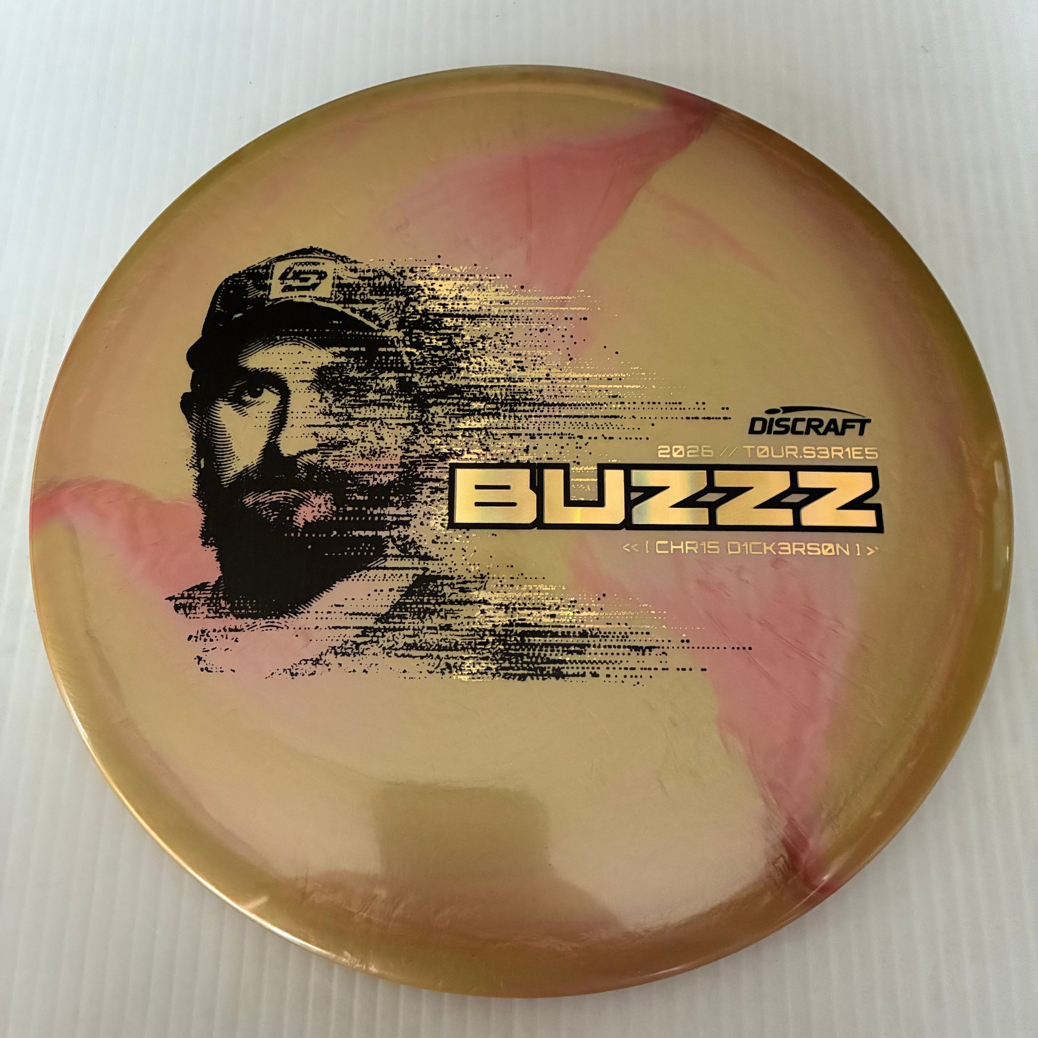 Discraft 2026 Chris Dickerson Tour Series Swirl Ti/BigZ Blend Buzzz 5/4/-1/1