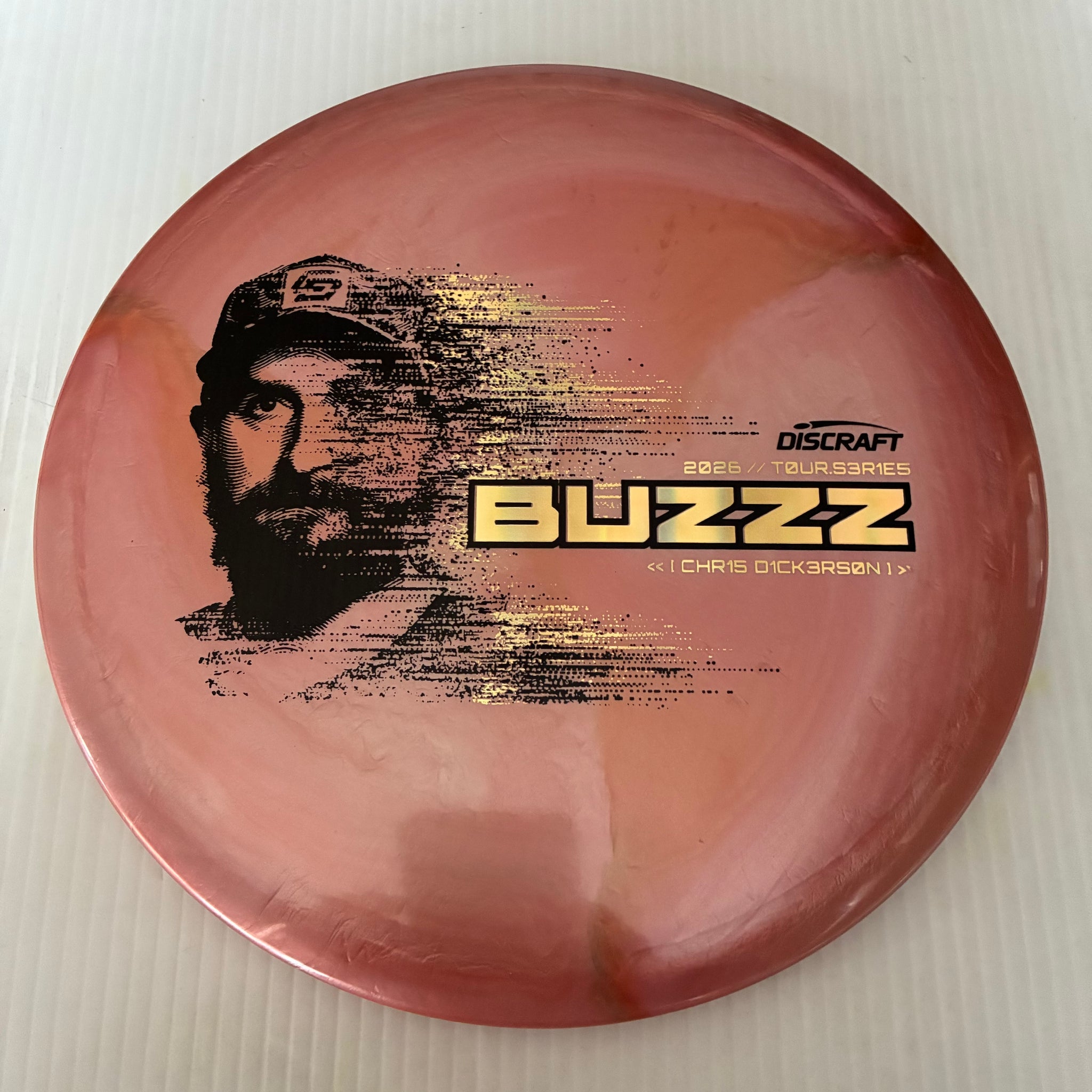 Discraft 2026 Chris Dickerson Tour Series Swirl Ti/BigZ Blend Buzzz 5/4/-1/1