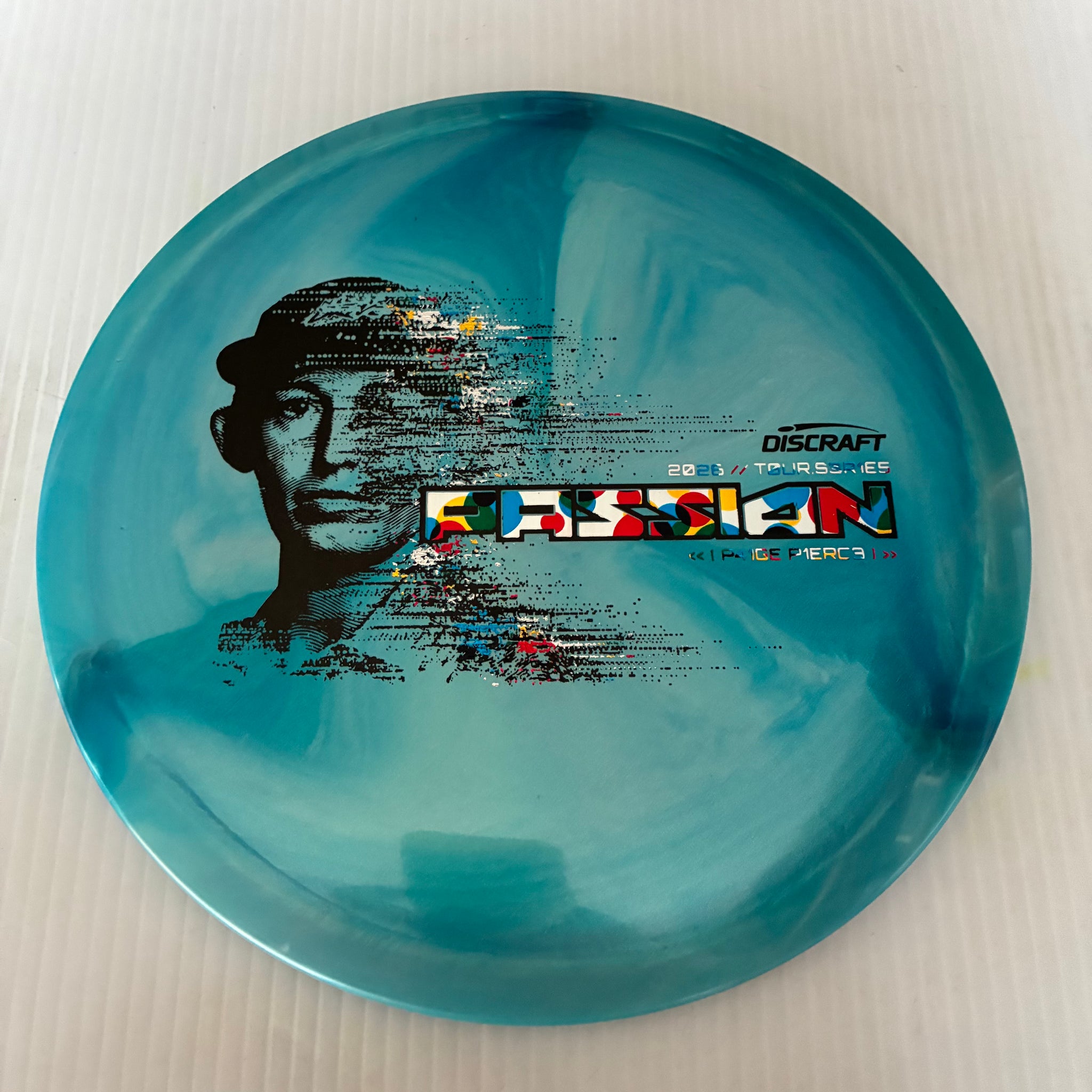 Discraft 2026 Paige Pierce Tour Series Swirl Ti/BigZ Blend Passion 8/5/-1/1
