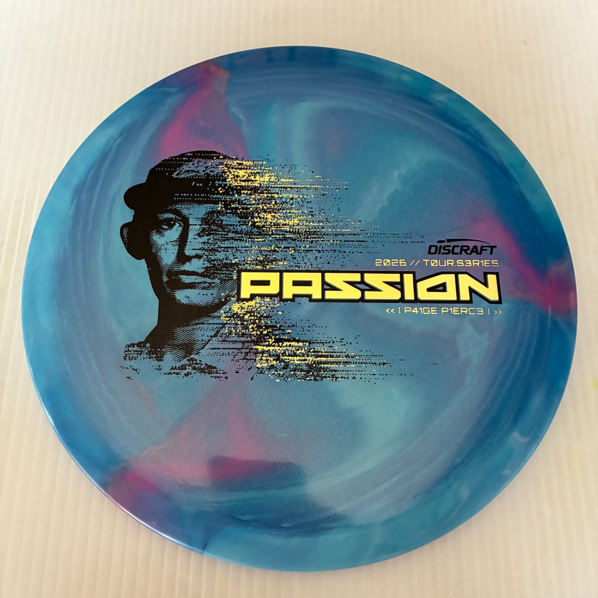 Discraft 2026 Paige Pierce Tour Series Swirl Ti/BigZ Blend Passion 8/5/-1/1