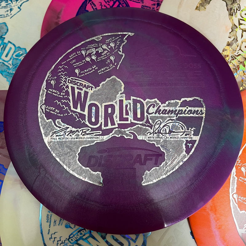 Discraft Paul McBeth & Nate Doss World Champions Swirly ESP Force 12/5/0/3