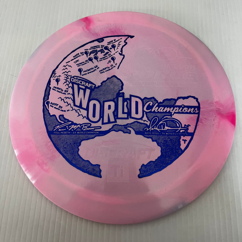 Discraft Paul McBeth & Nate Doss World Champions Swirly ESP Force 12/5/0/3