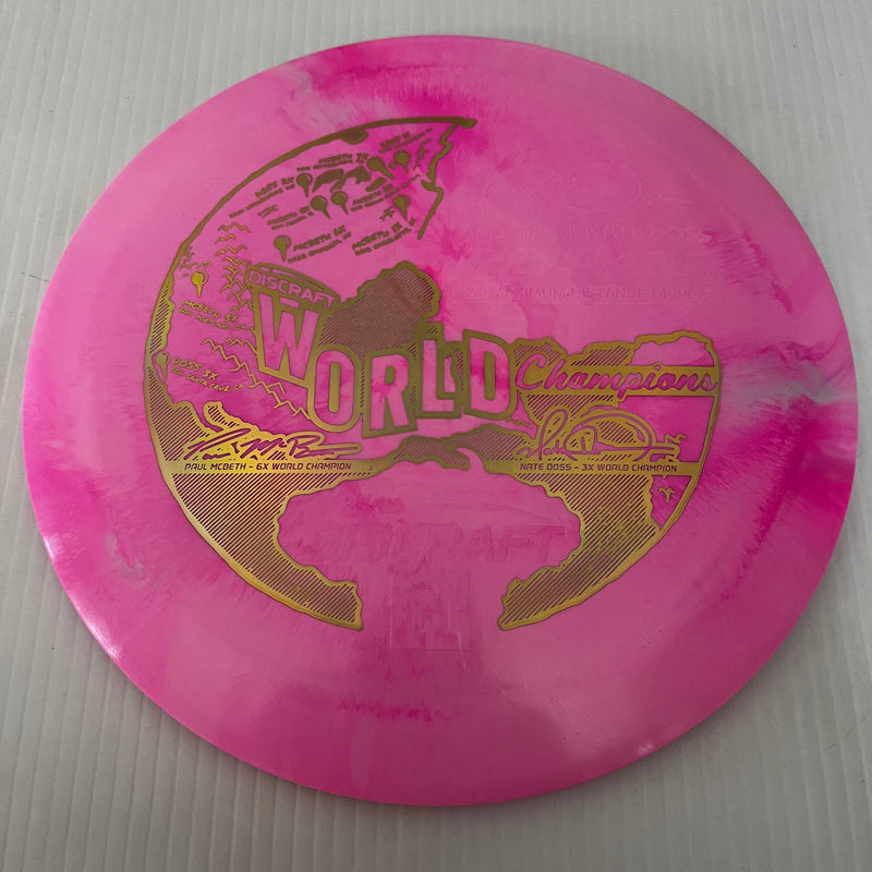 Discraft Paul McBeth & Nate Doss World Champions Swirly ESP Force 12/5/0/3