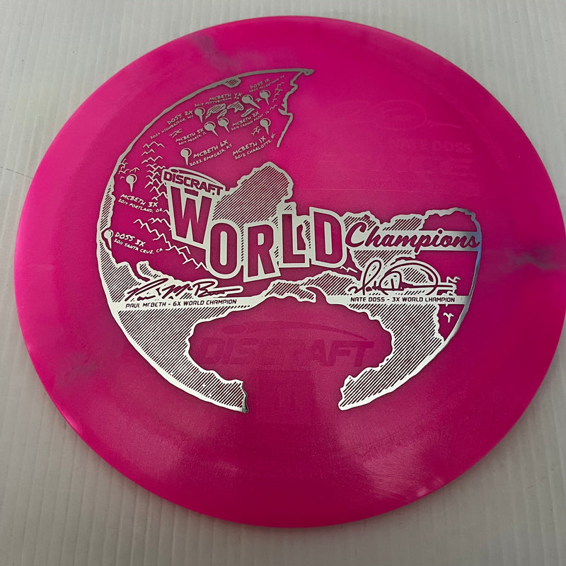 Discraft Paul McBeth & Nate Doss World Champions Swirly ESP Force 12/5/0/3