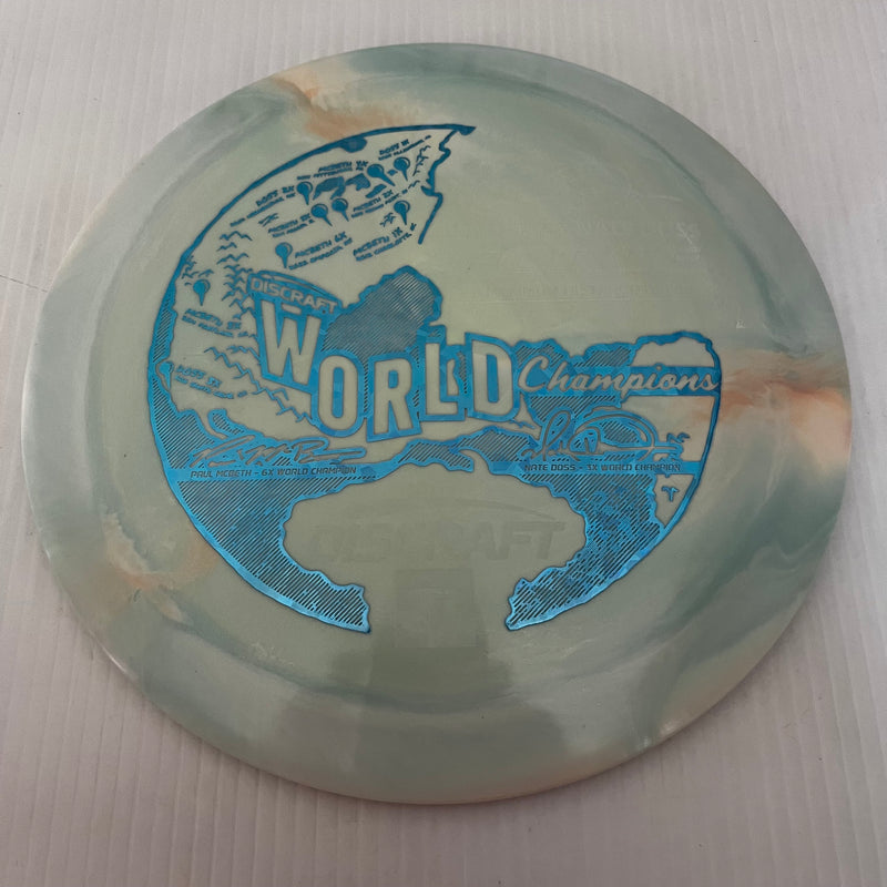 Discraft Paul McBeth & Nate Doss World Champions Swirly ESP Force 12/5/0/3