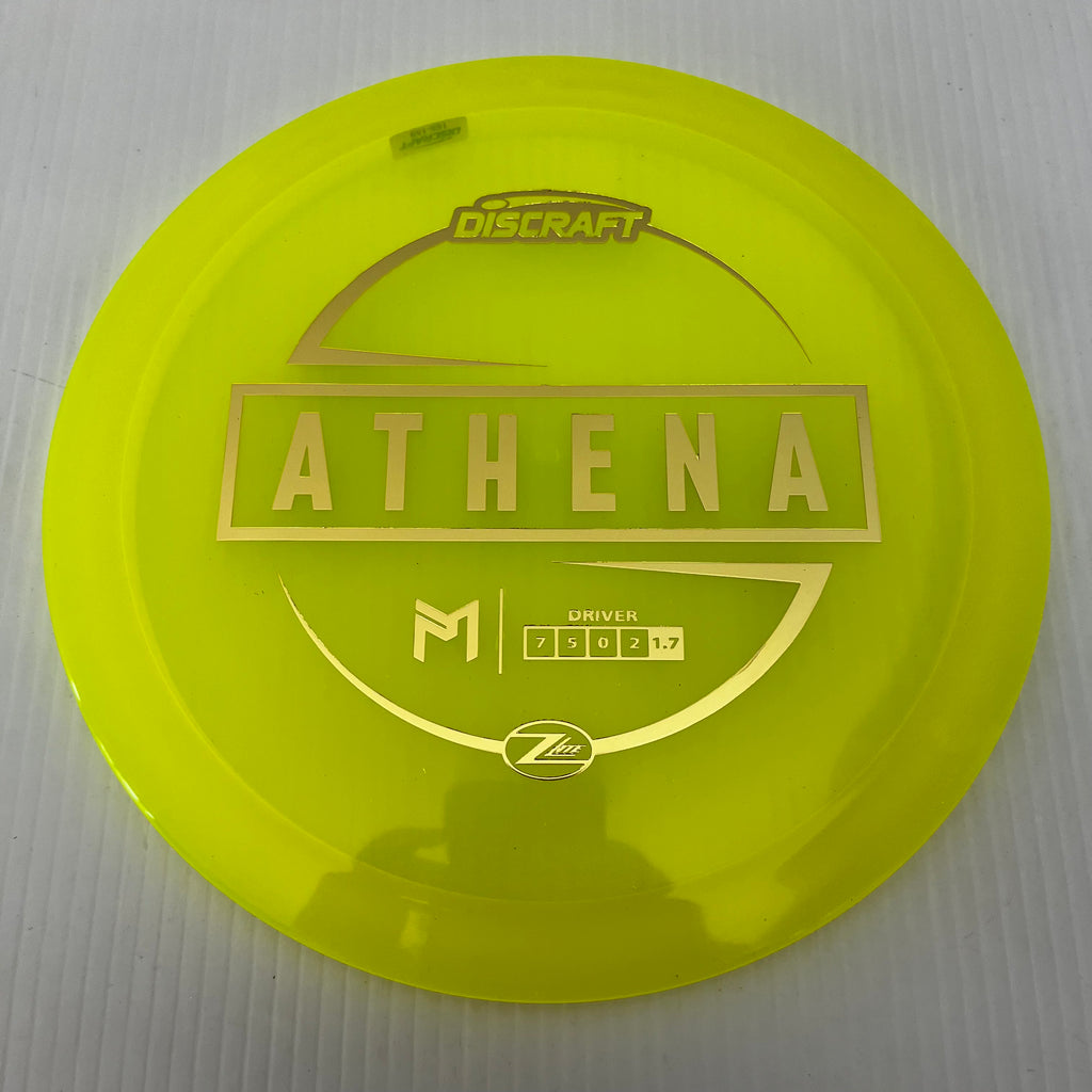 Discraft Paul McBeth Z Lite Athena 7/5/0/2