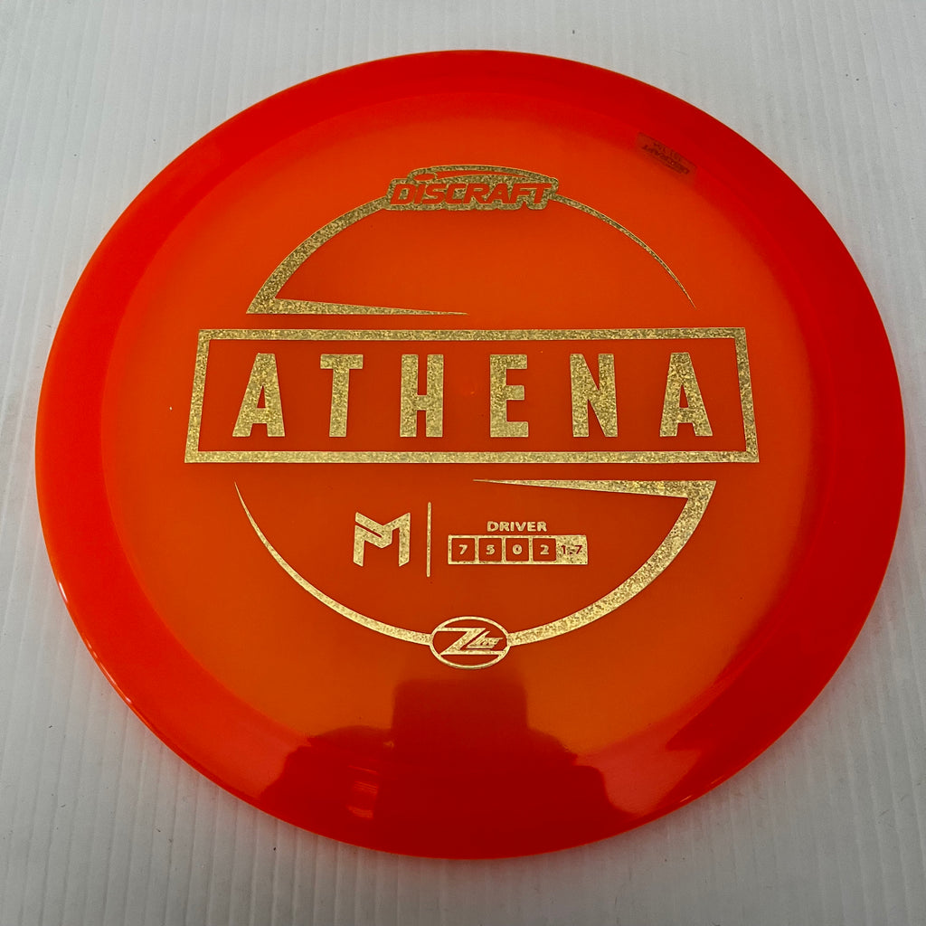 Discraft Paul McBeth Z Lite Athena 7/5/0/2