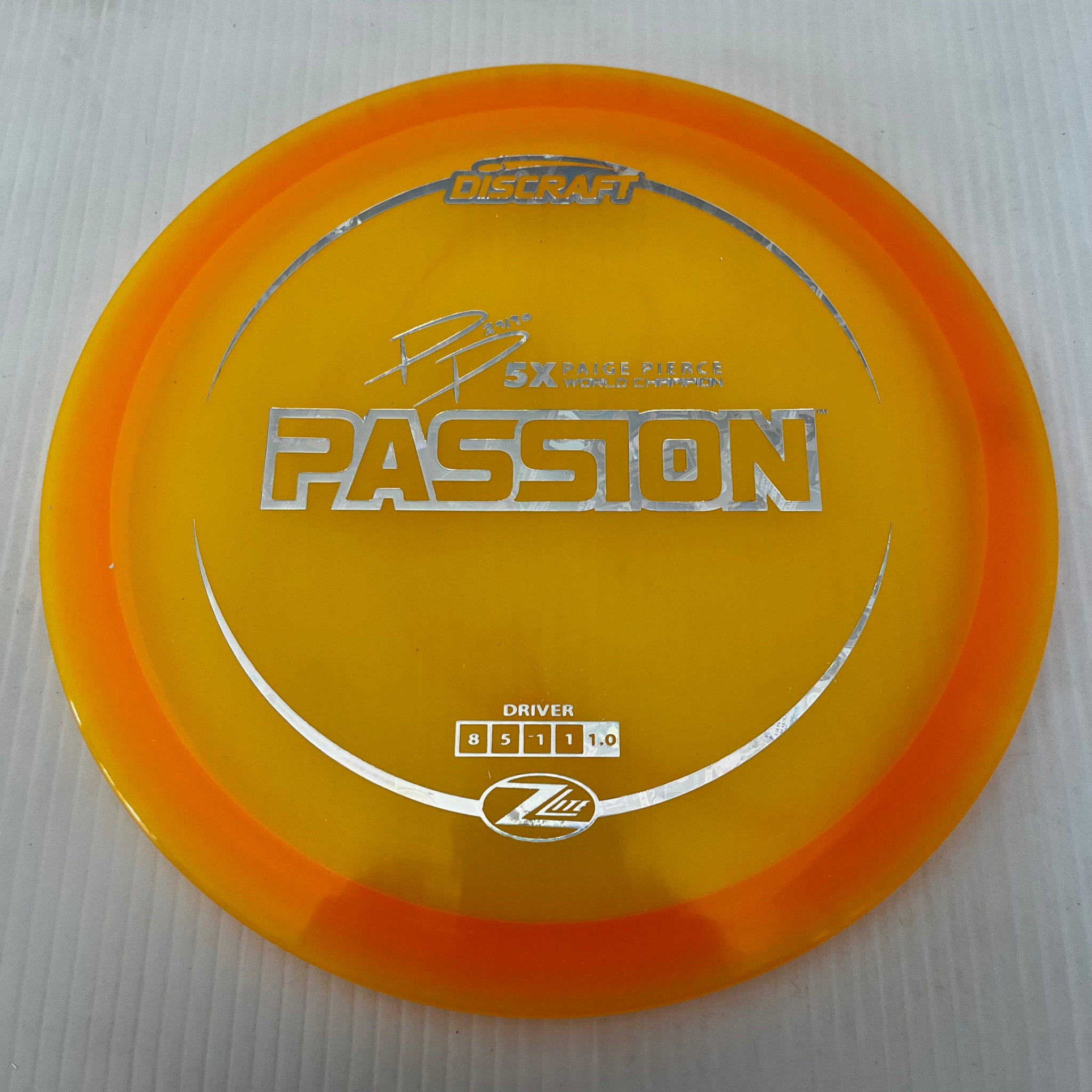 Discraft Paige Pierce Z Lite Passion 8/5/-1/1