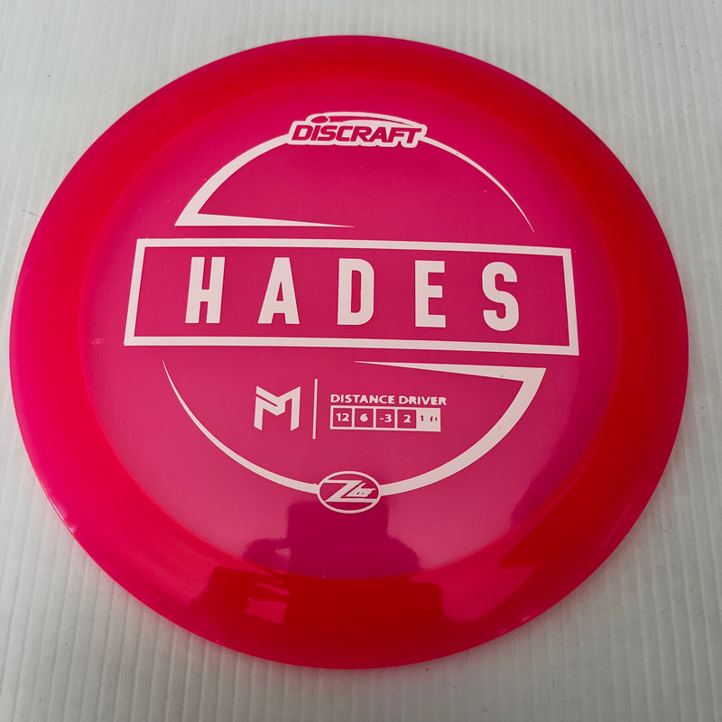 Discraft Paul McBeth Z Lite Hades 12/6/-3/2