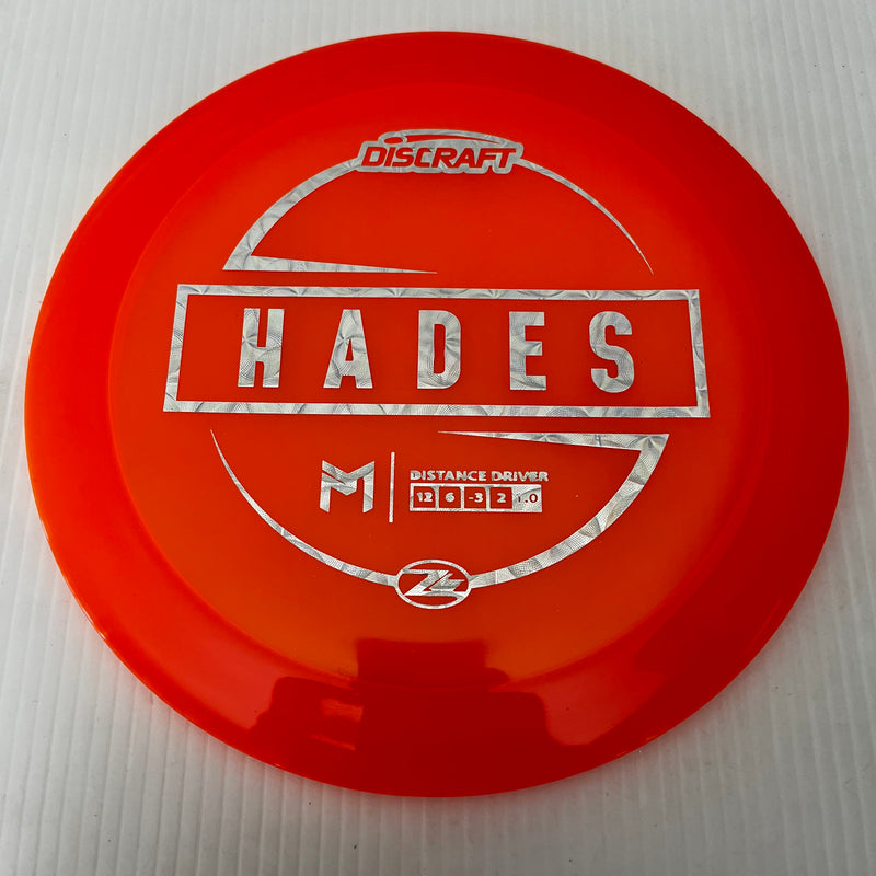 Discraft Paul McBeth Z Lite Hades 12/6/-3/2