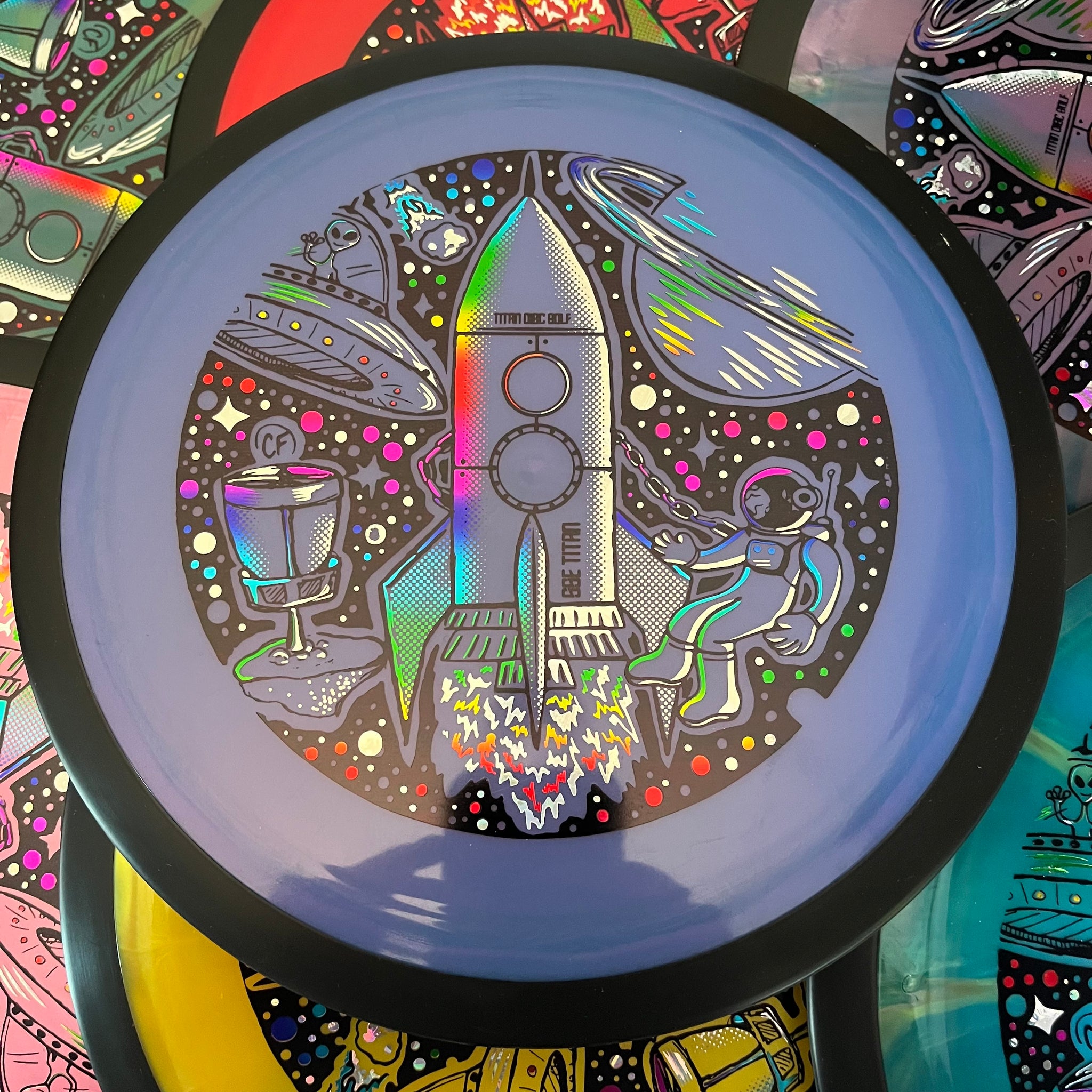 MVP Limited Edition "Space Shuttle" Cory Fausch Designed Plasma Photon 11/5/-1/2.5