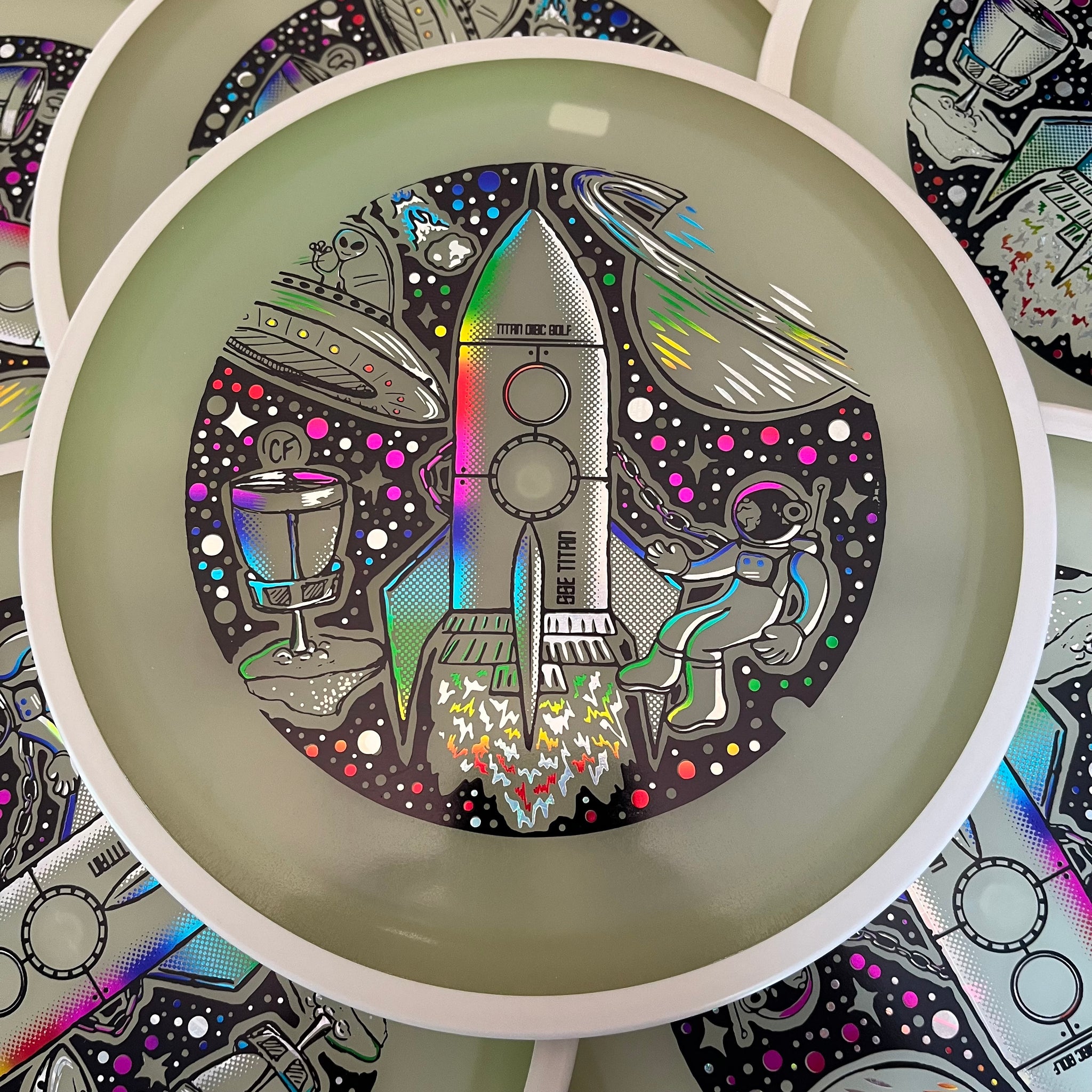 MVP Limited Edition "Space Shuttle" Cory Fausch Designed Eclipse Glow Resistor 6.5/4/0/3.5