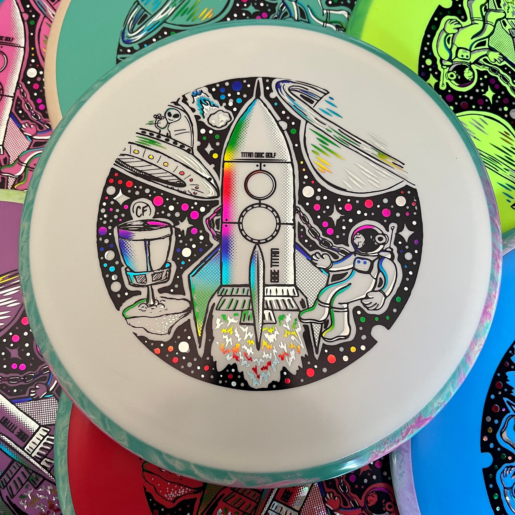 Axiom Limited Edition "Space Shuttle" Cory Fausch Designed Fission Hex 5/5/-1/1
