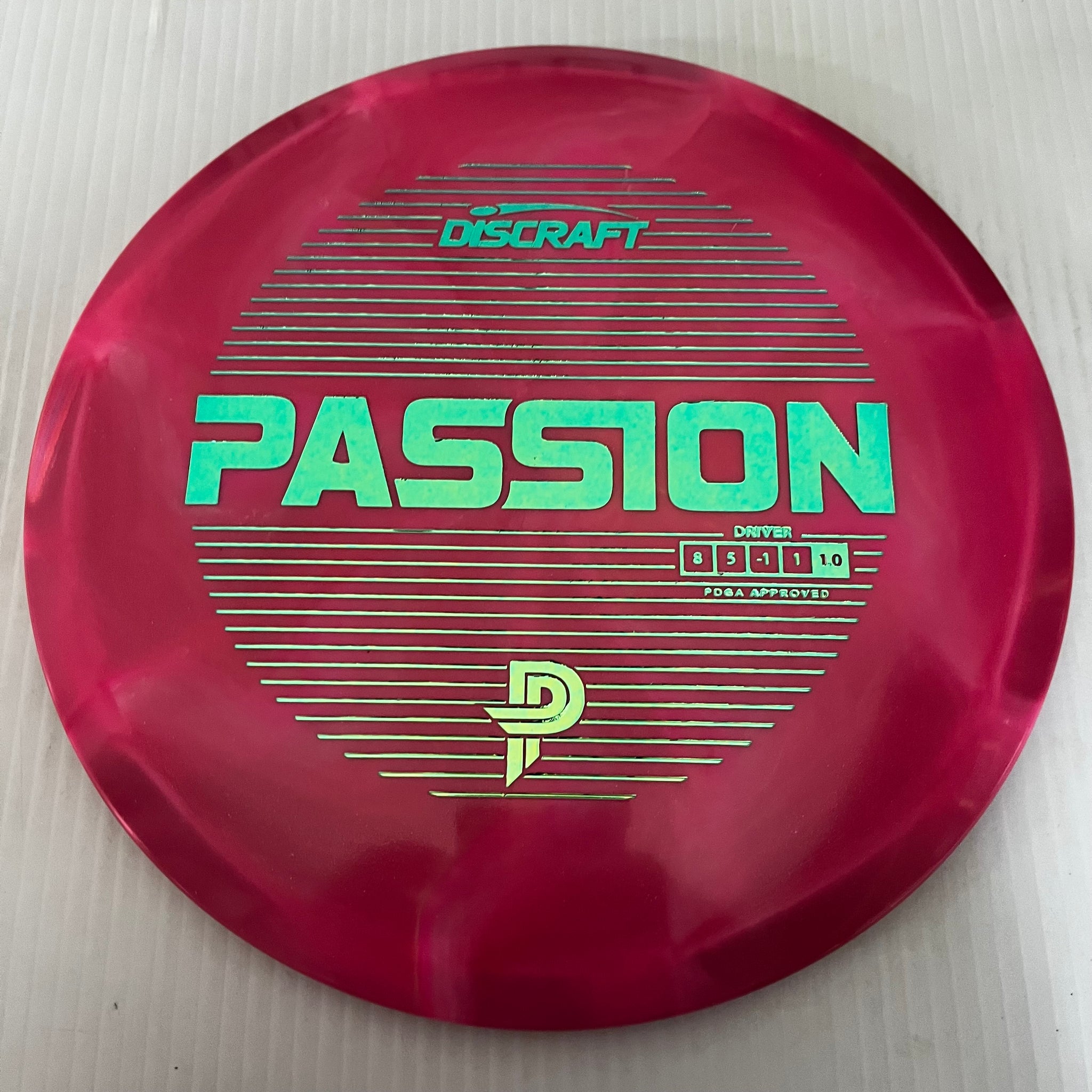 Discraft Paige Pierce Swirly ESP Passion 8/5/-1/1 (175-176 grams)