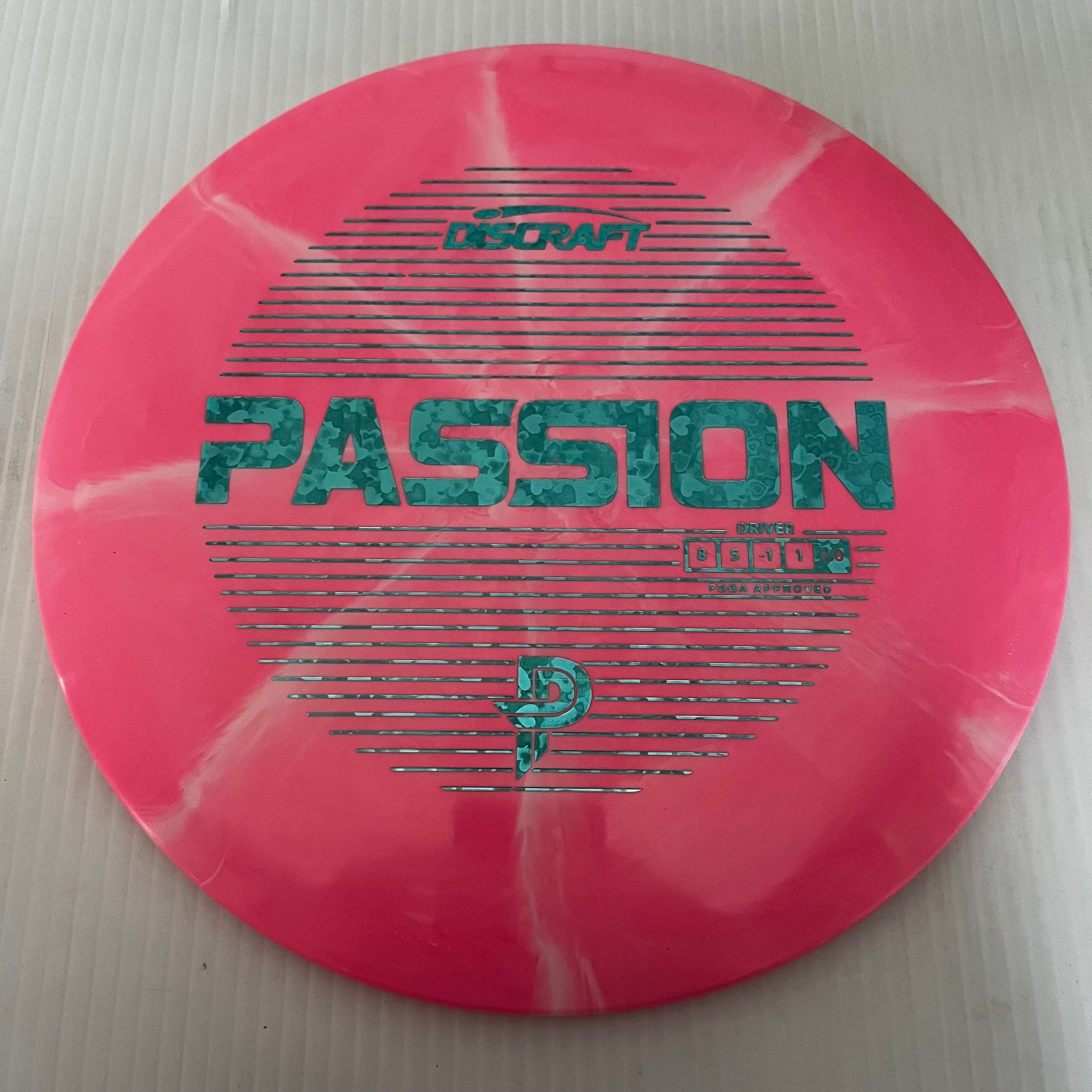 Discraft Paige Pierce Swirly ESP Passion 8/5/-1/1 (175-176 grams)