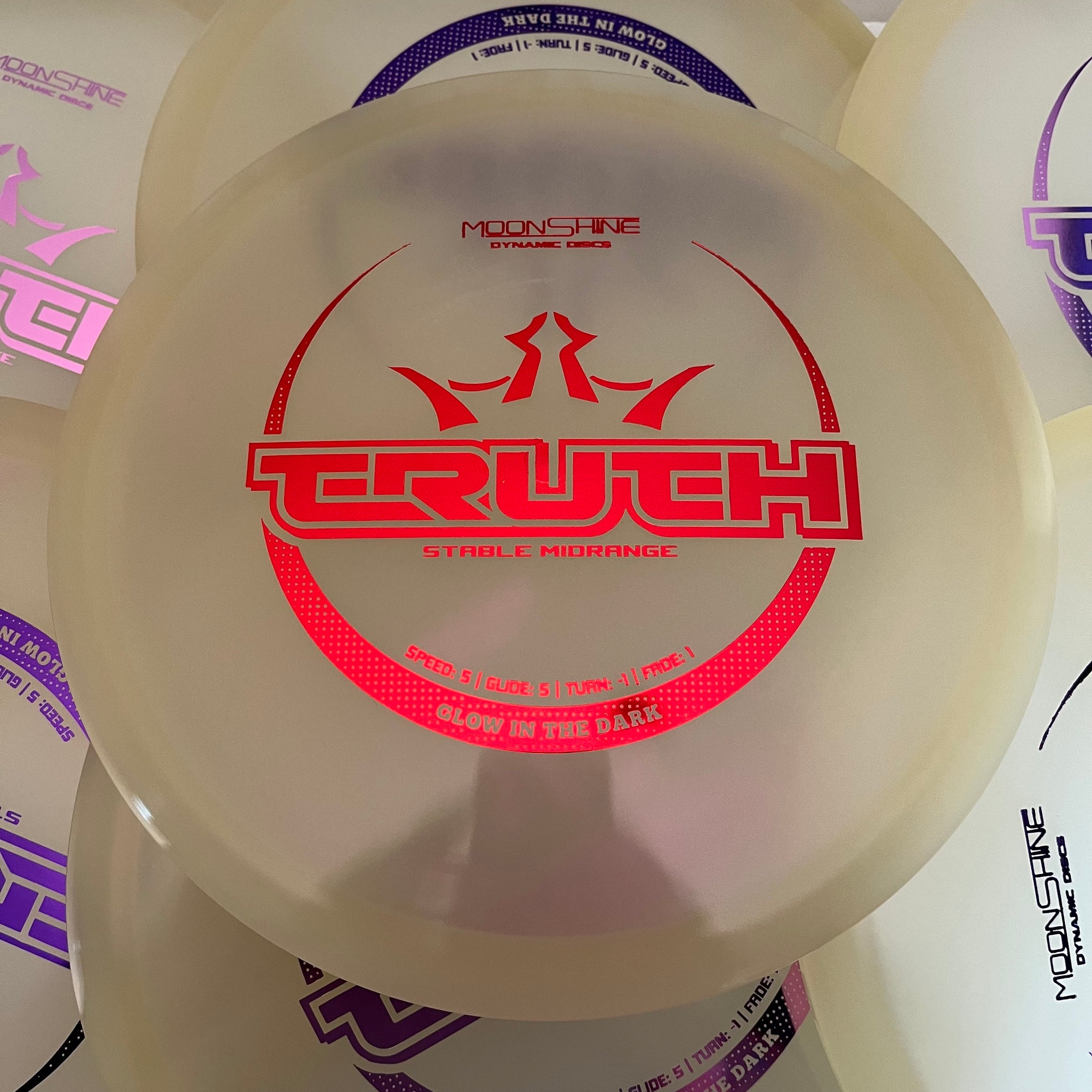Dynamic Discs Lucid Moonshine Glow Truth 5/5/-1/1