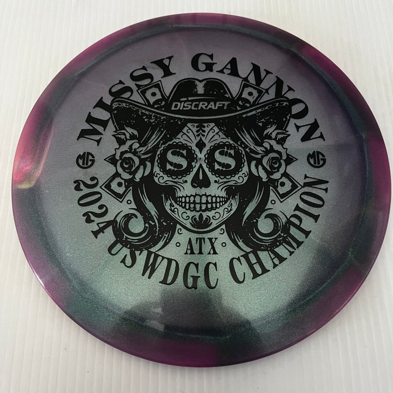 Discraft 2024 Missy Gannon USWDGC Champion Swirly Z Undertaker 9/5/-1/2