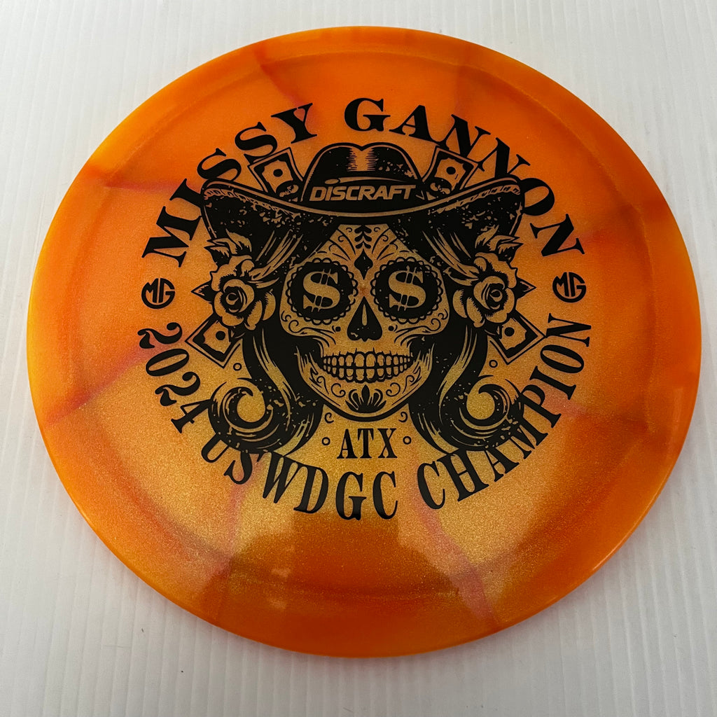Discraft 2024 Missy Gannon USWDGC Champion Swirly Z Undertaker 9/5/-1/2