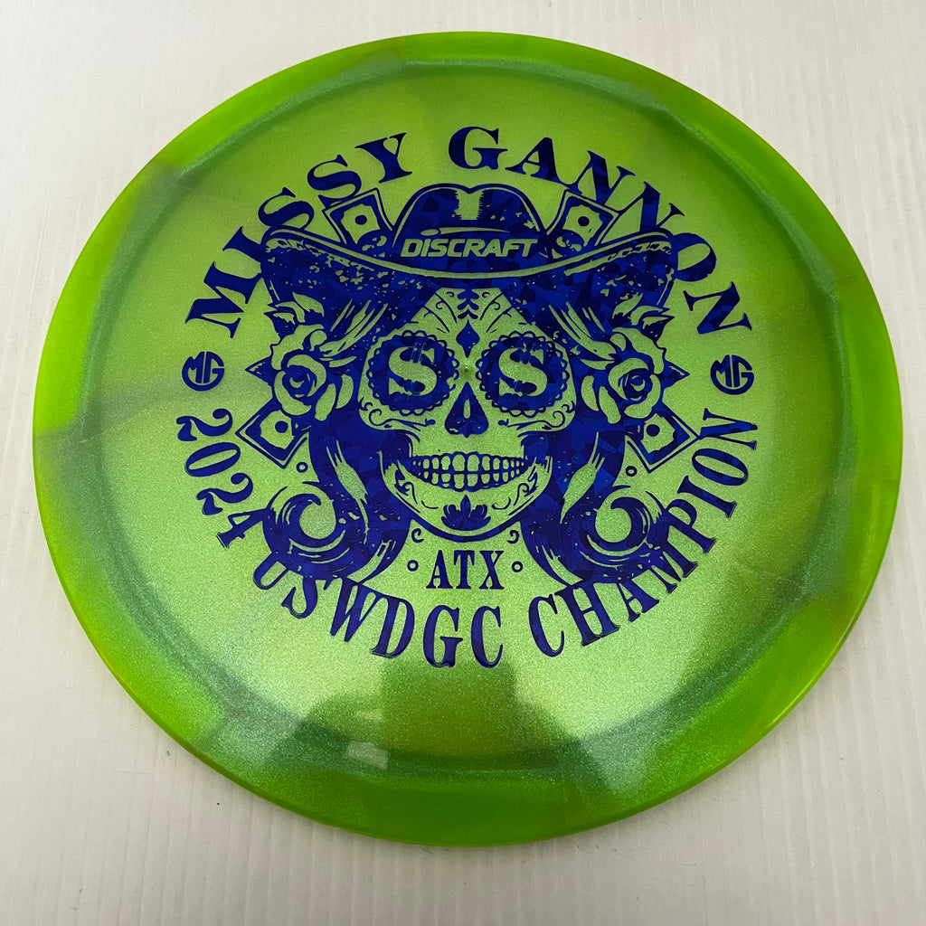 Discraft 2024 Missy Gannon USWDGC Champion Swirly Z Undertaker 9/5/-1/2