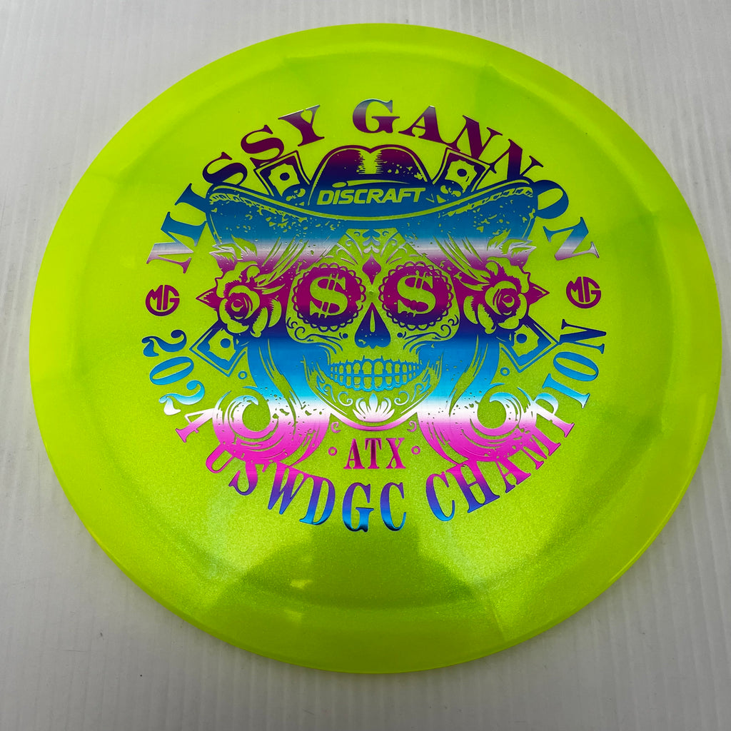 Discraft 2024 Missy Gannon USWDGC Champion Swirly Z Undertaker 9/5/-1/2