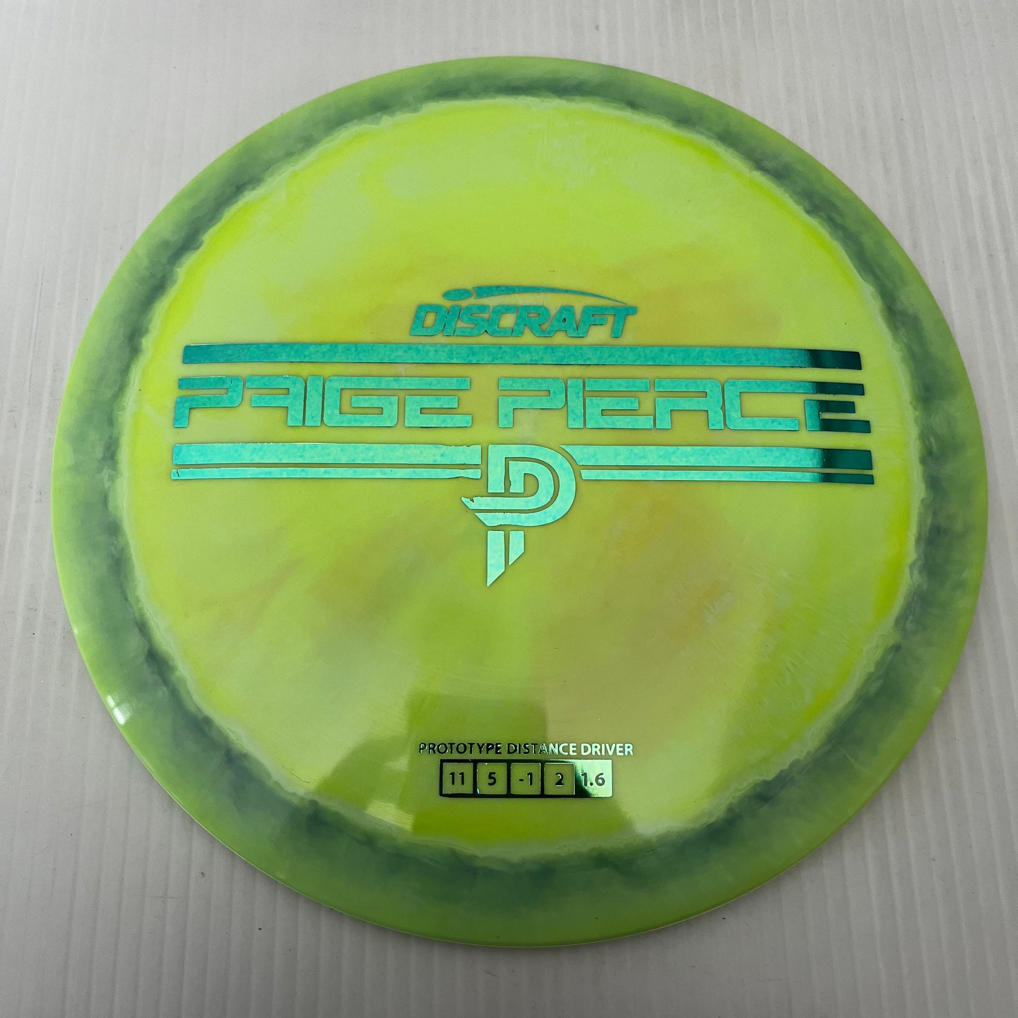 Discraft Paige Pierce Prototype ESP Drive 11/5/-1/2