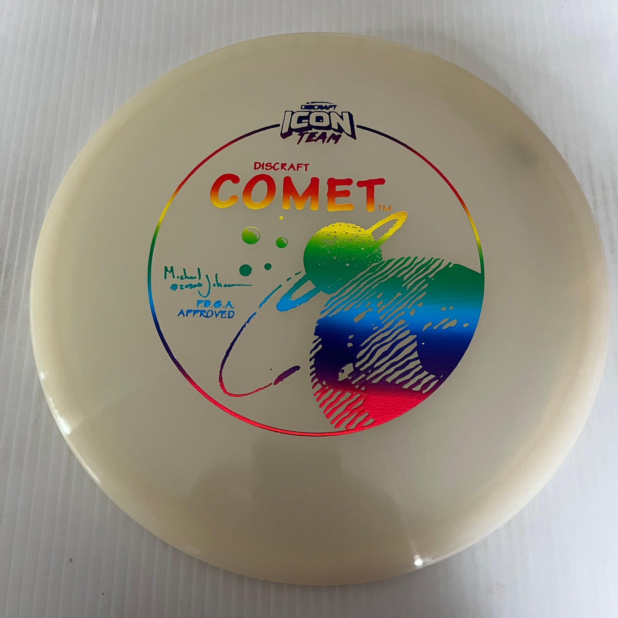 Discraft 2023 Michael Johansen Icon Team Series UV Z Comet 4/5/-2/1