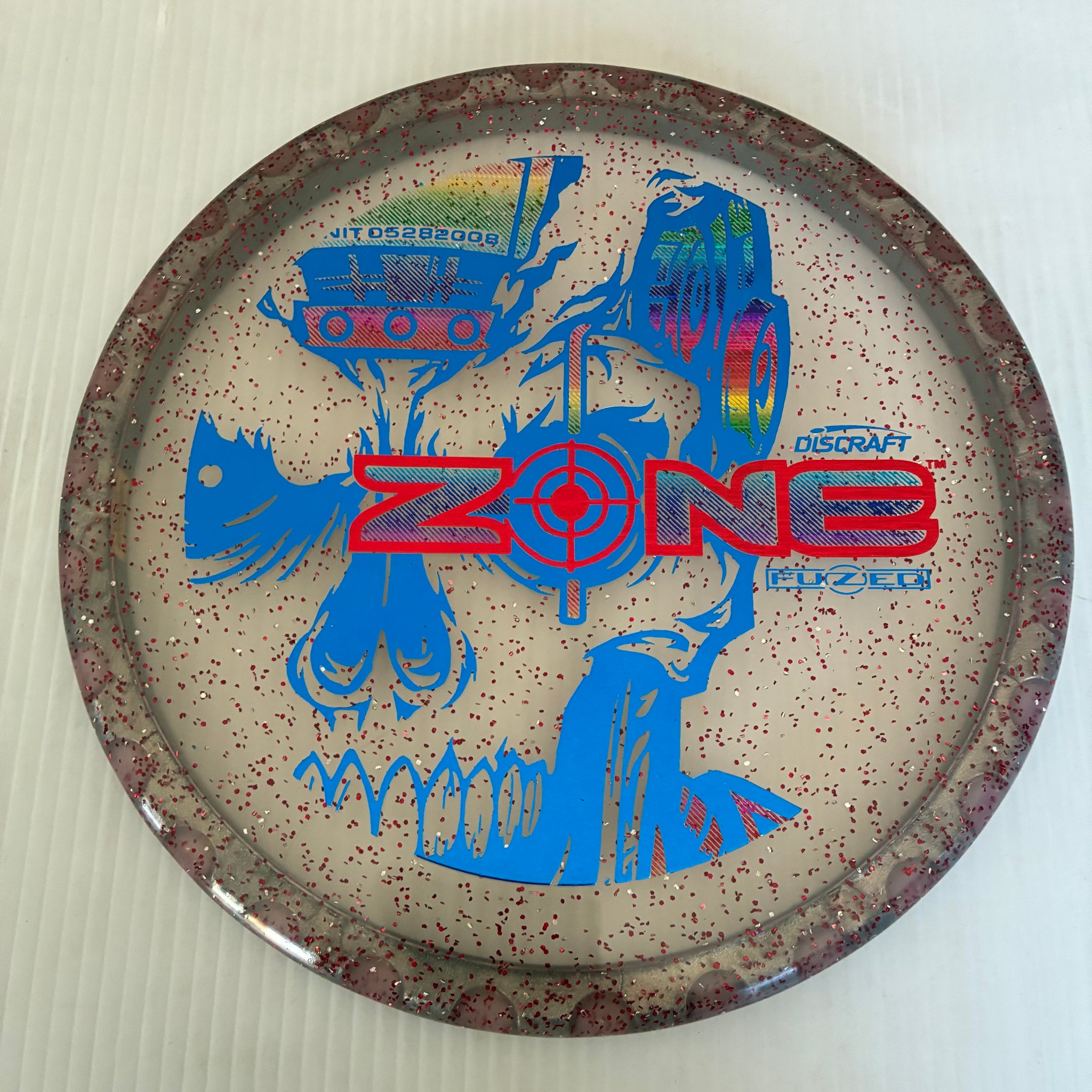 Discraft Limited Edition Triple Foil Fuzed Z Sparkle Zone 4/3/0/3