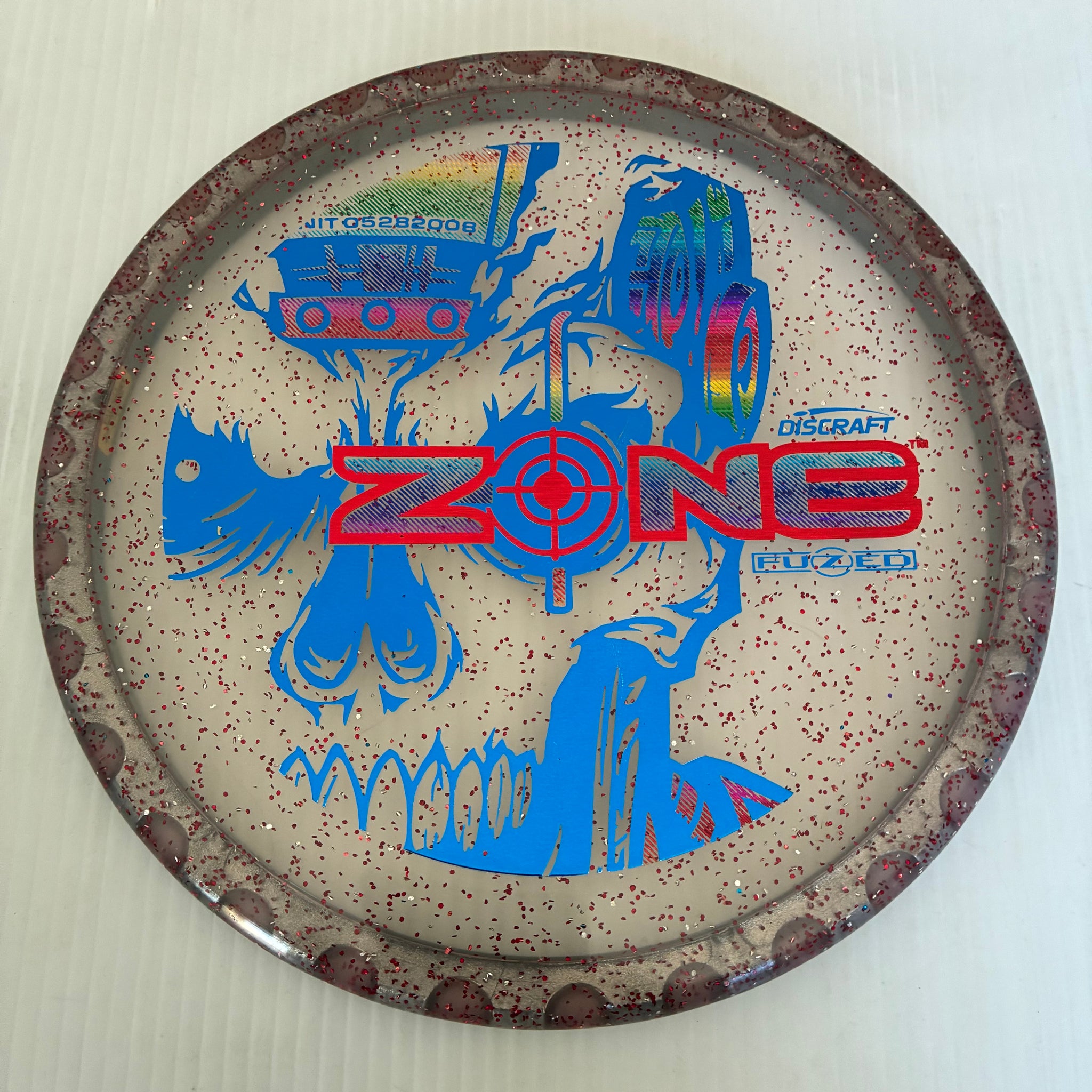 Discraft Limited Edition Triple Foil Fuzed Z Sparkle Zone 4/3/0/3