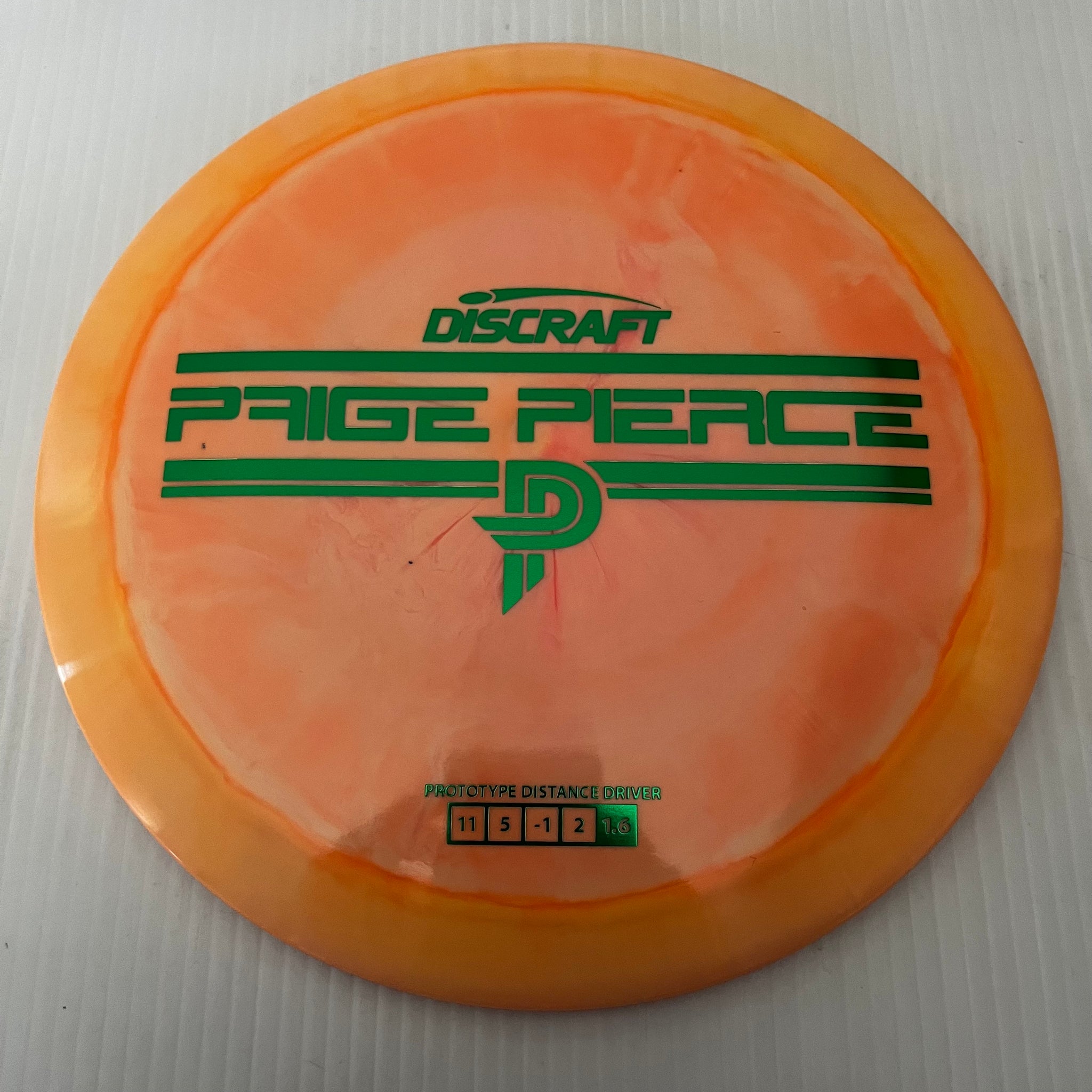 Discraft Paige Pierce Prototype ESP Drive 11/5/-1/2