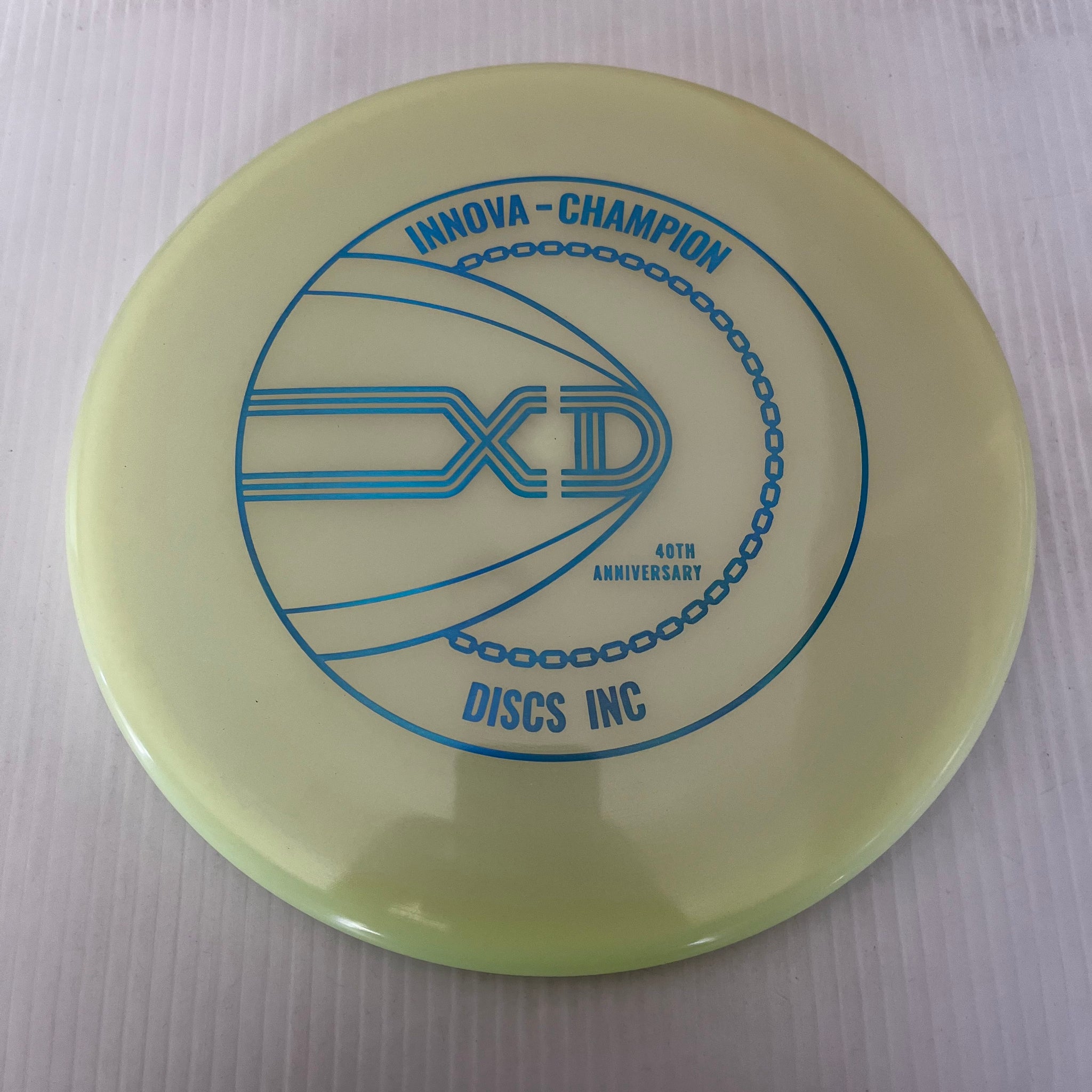 Innova 40th Anniversary Prototype Glow Champion XD 3/4/-1/1