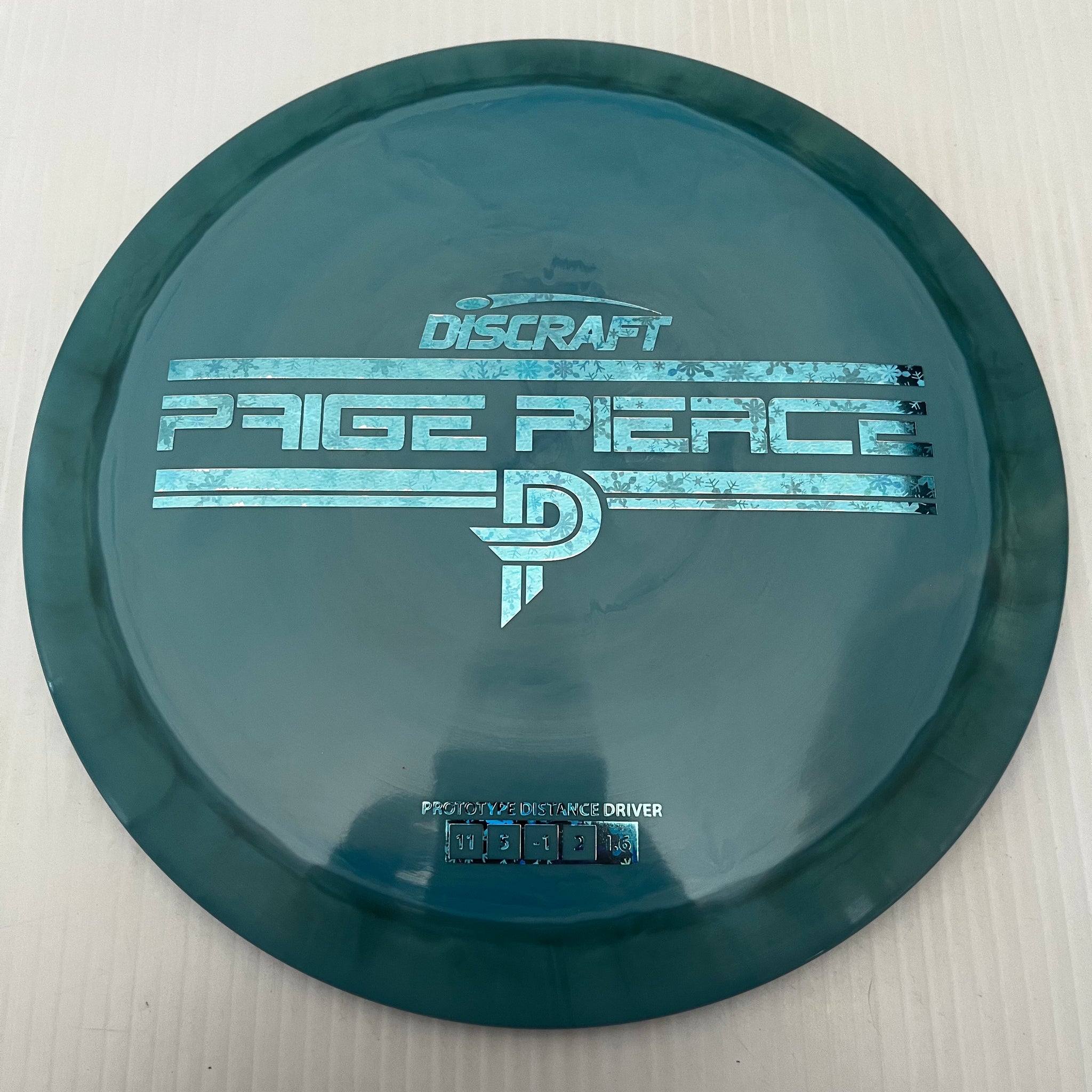 Discraft Paige Pierce Prototype ESP Drive 11/5/-1/2