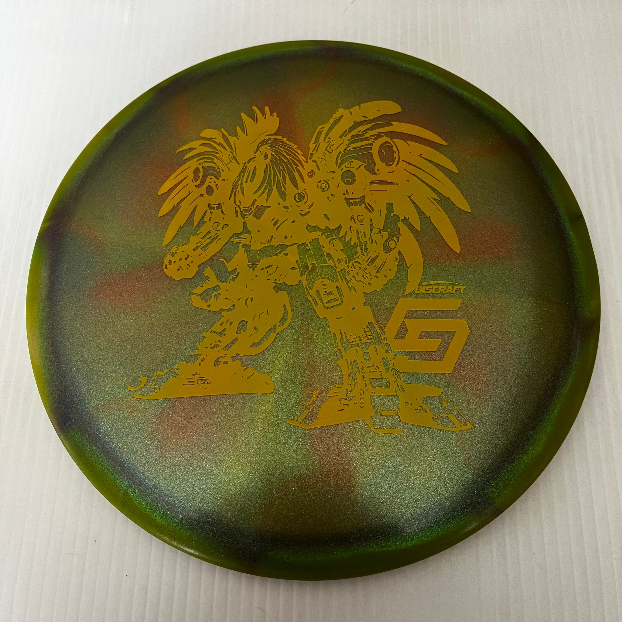 Discraft 2024 Chris Dickerson Robot Chicken Swirl Z Buzzz 5/4/-1/1