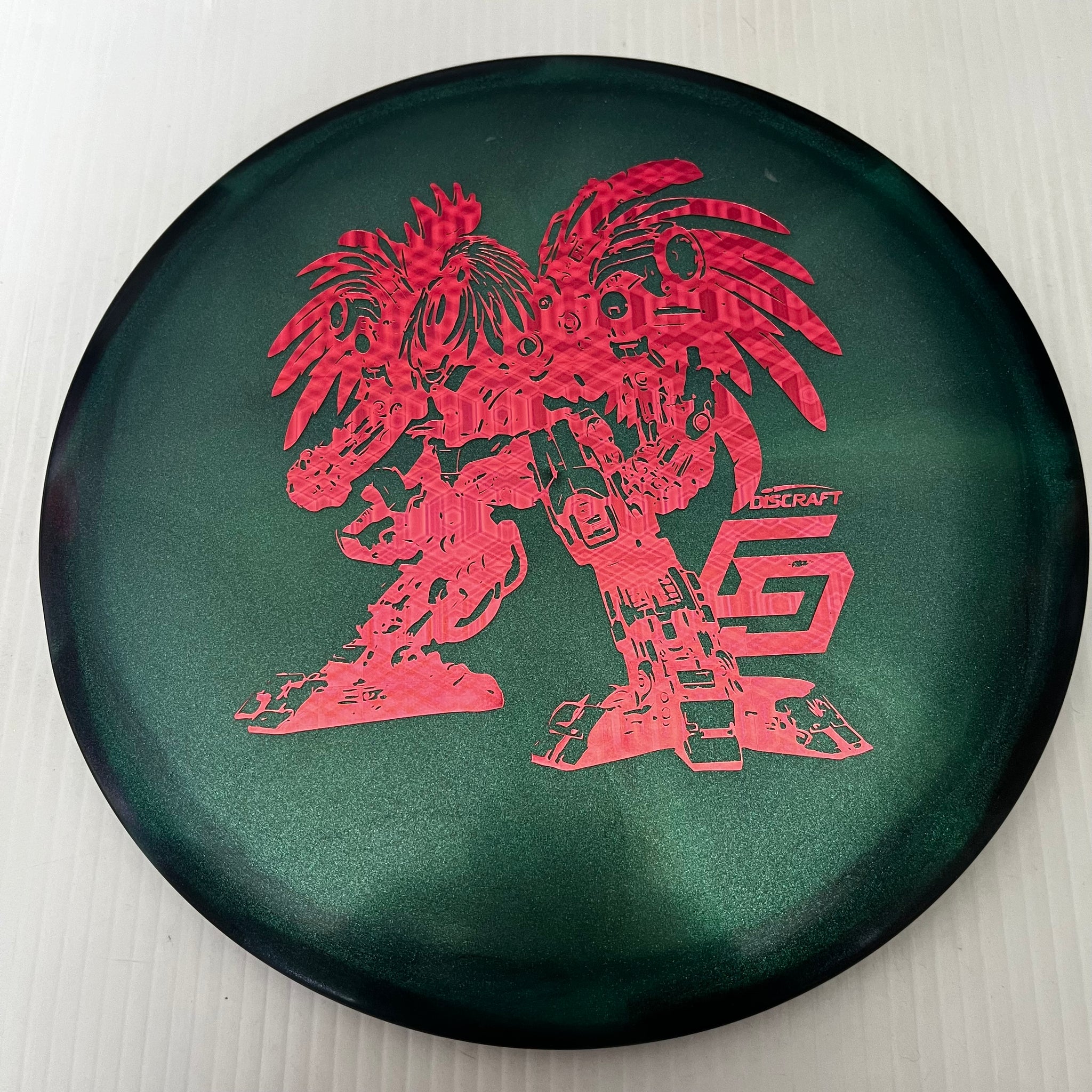 Discraft 2024 Chris Dickerson Robot Chicken Swirl Z Buzzz 5/4/-1/1