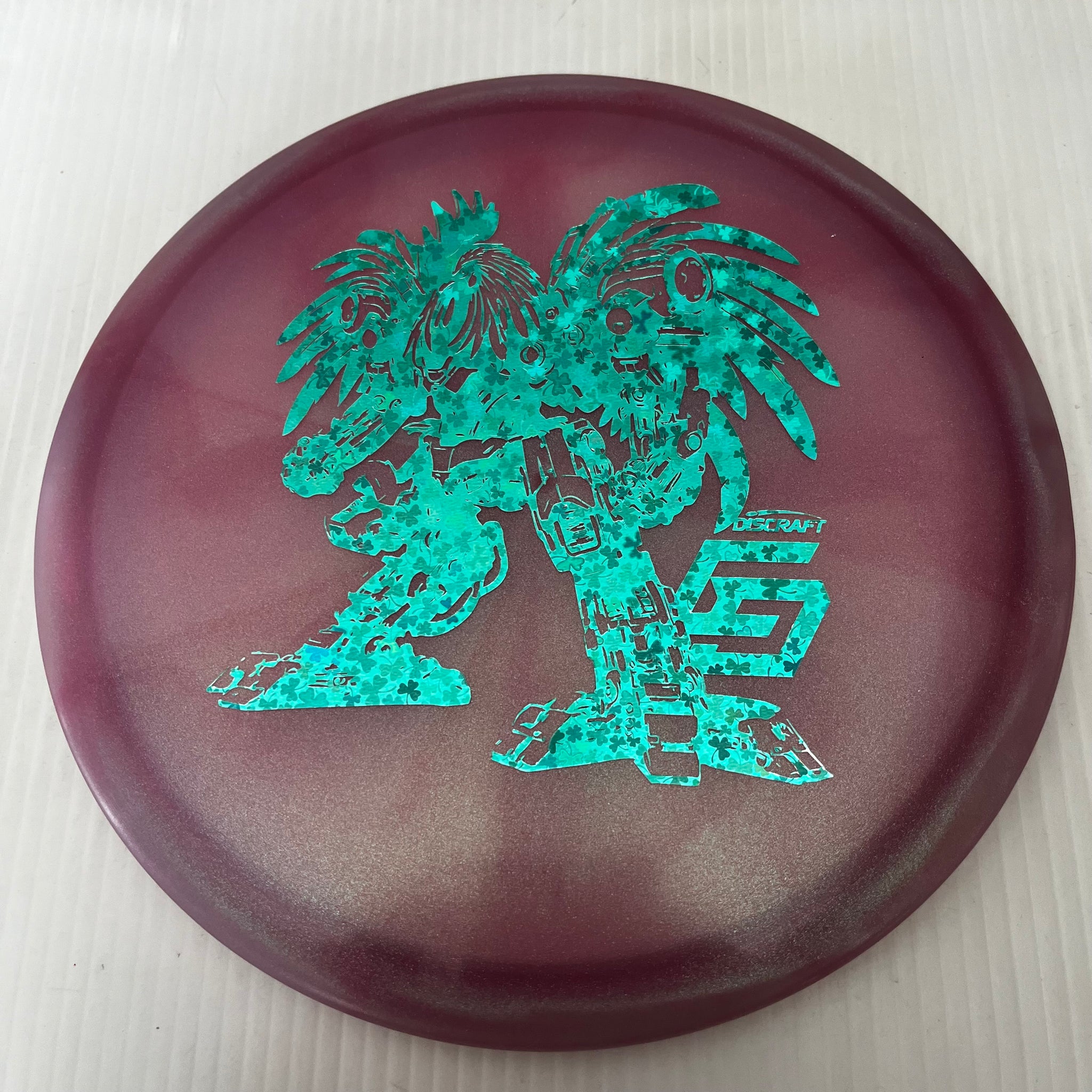 Discraft 2024 Chris Dickerson Robot Chicken Swirl Z Buzzz 5/4/-1/1