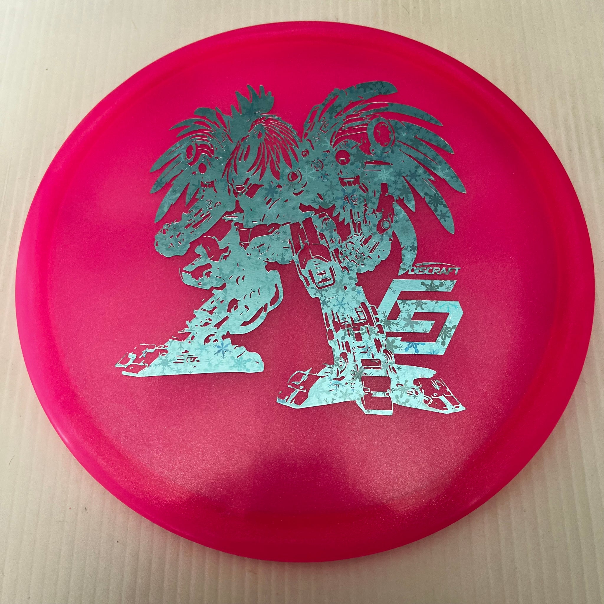 Discraft 2024 Chris Dickerson Robot Chicken Swirl Z Buzzz 5/4/-1/1