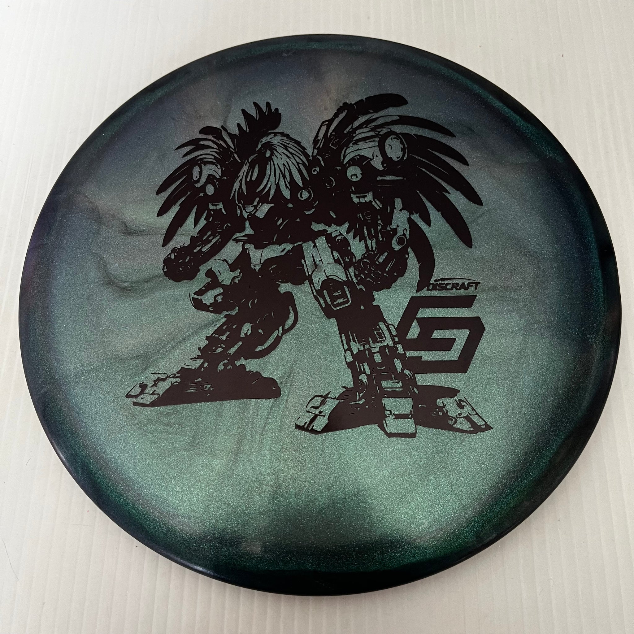 Discraft 2024 Chris Dickerson Robot Chicken Swirl Z Buzzz 5/4/-1/1