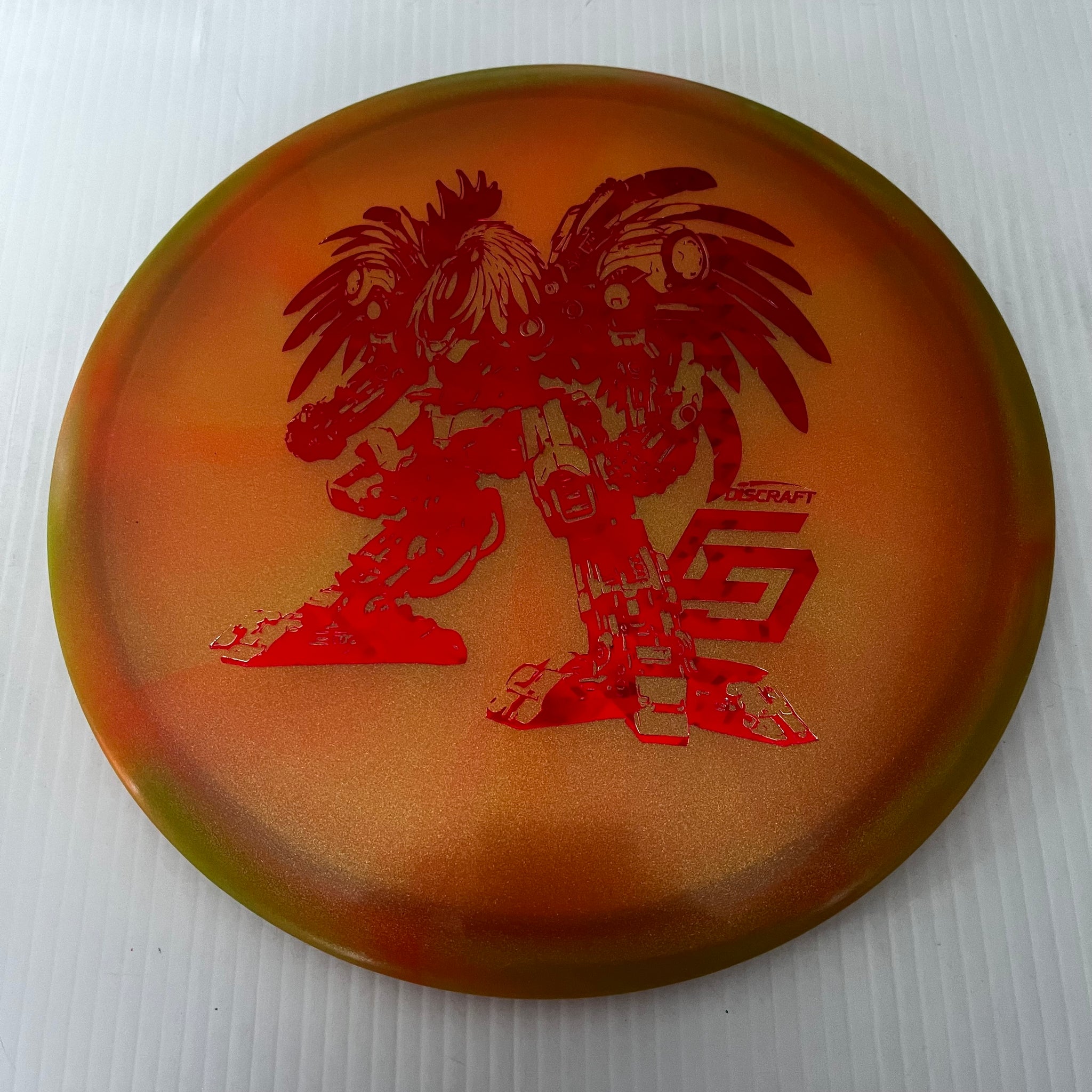 Discraft 2024 Chris Dickerson Robot Chicken Swirl Z Buzzz 5/4/-1/1