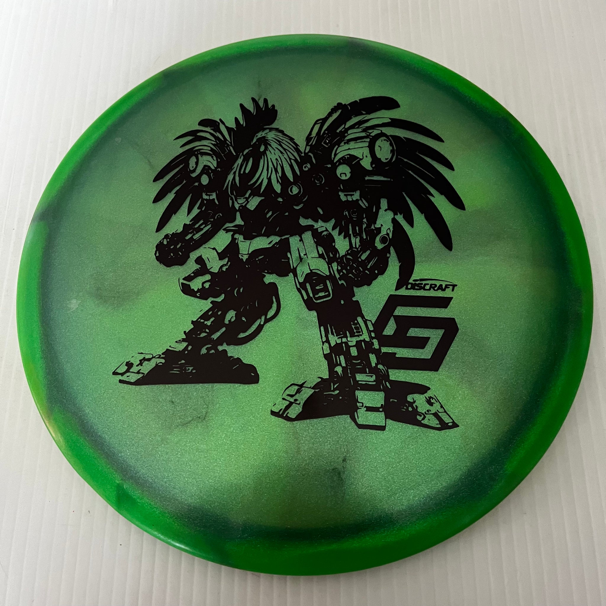 Discraft 2024 Chris Dickerson Robot Chicken Swirl Z Buzzz 5/4/-1/1