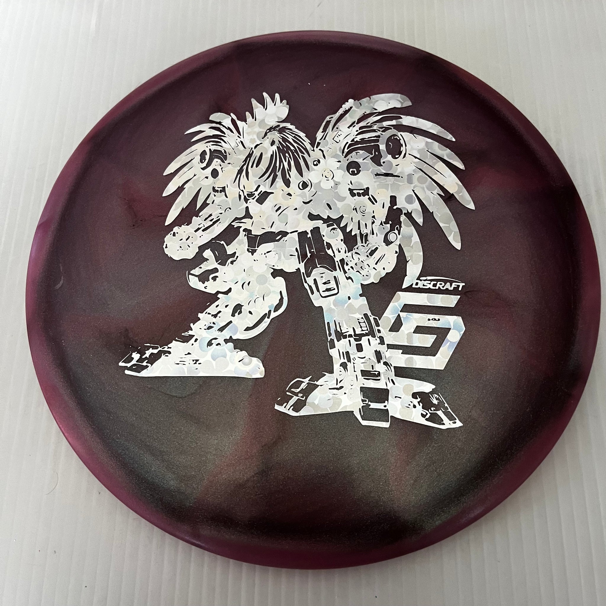 Discraft 2024 Chris Dickerson Robot Chicken Swirl Z Buzzz 5/4/-1/1