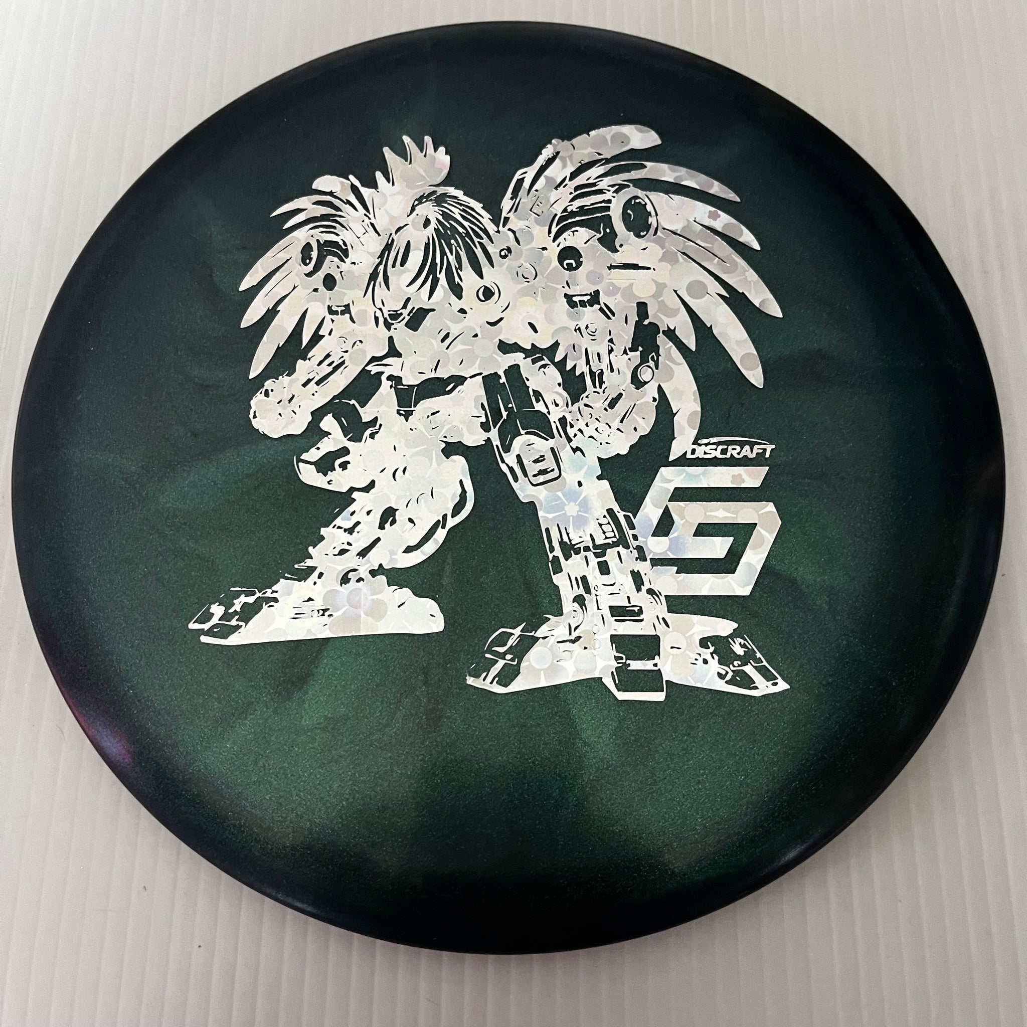 Discraft 2024 Chris Dickerson Robot Chicken Swirl Z Buzzz 5/4/-1/1