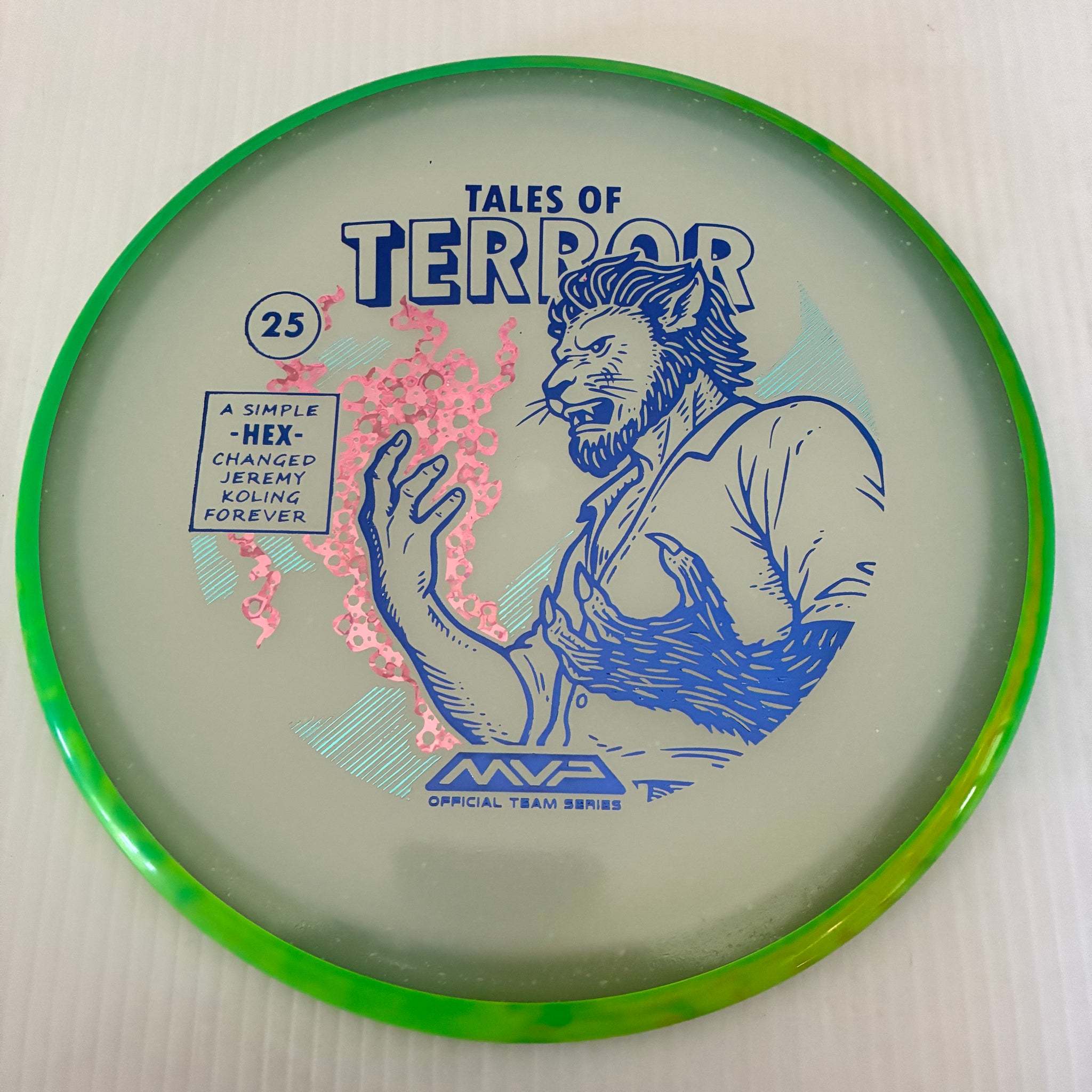 Axiom 2025 Jeremy Koling Halloween Special Edition Particle Eclipse Glow Hex 5/5/-1/1