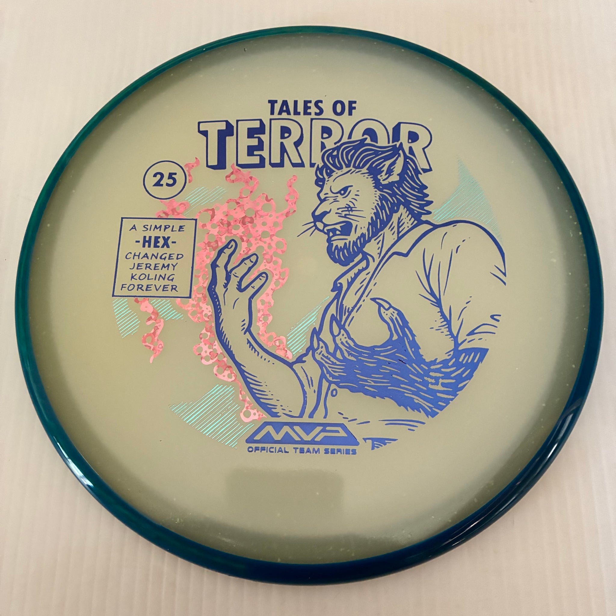 Axiom 2025 Jeremy Koling Halloween Special Edition Particle Eclipse Glow Hex 5/5/-1/1