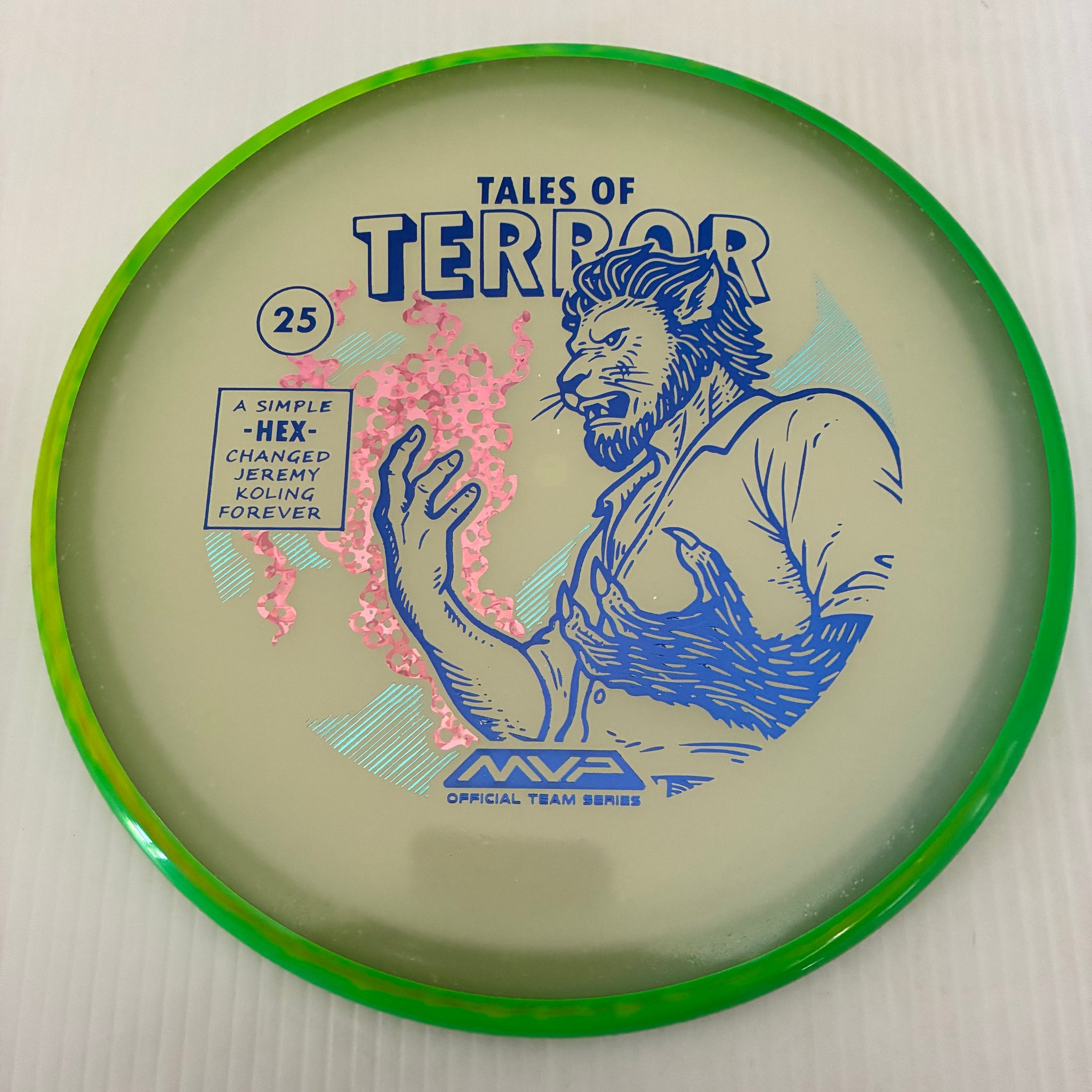 Axiom 2025 Jeremy Koling Halloween Special Edition Particle Eclipse Glow Hex 5/5/-1/1