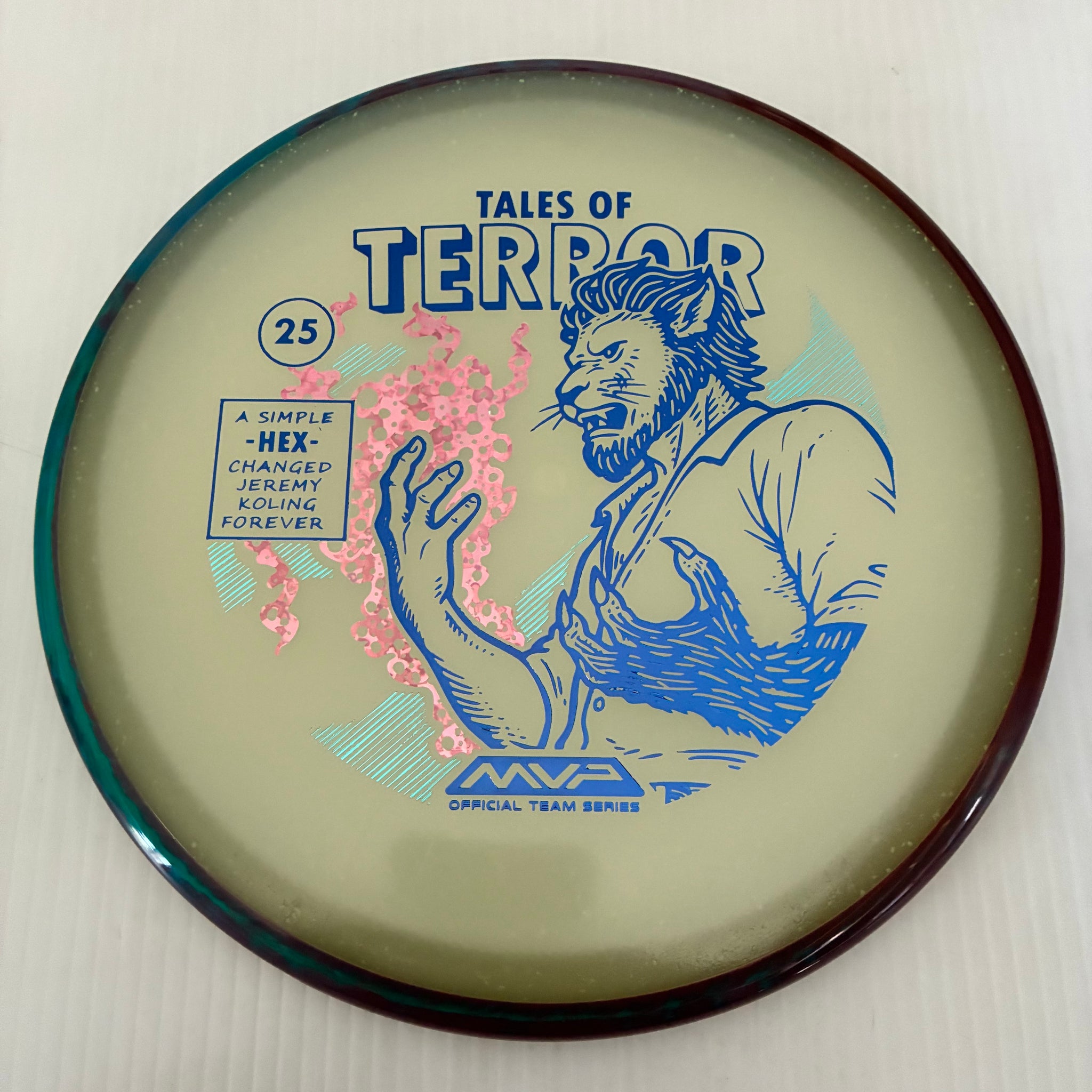 Axiom 2025 Jeremy Koling Halloween Special Edition Particle Eclipse Glow Hex 5/5/-1/1