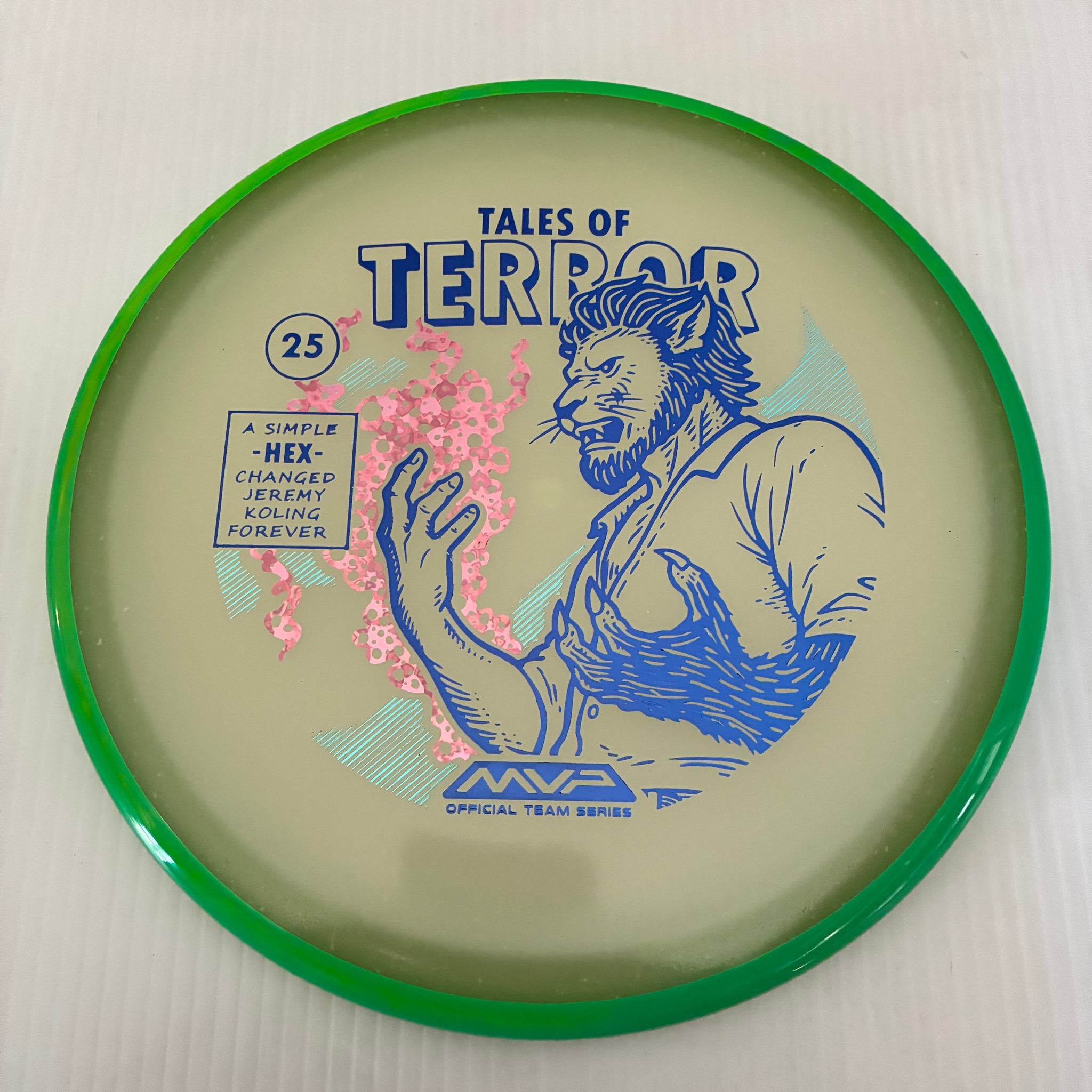 Axiom 2025 Jeremy Koling Halloween Special Edition Particle Eclipse Glow Hex 5/5/-1/1