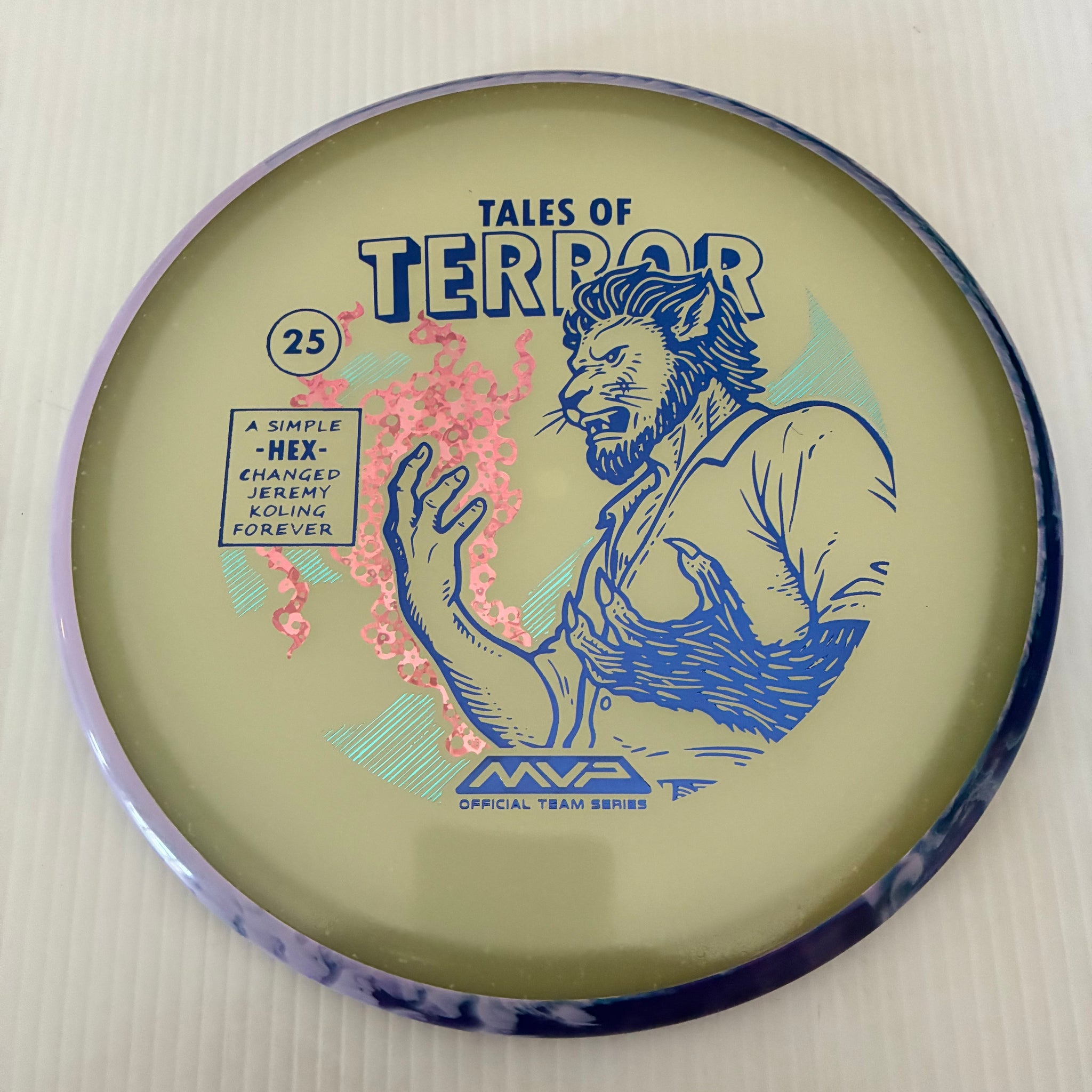 Axiom 2025 Jeremy Koling Halloween Special Edition Particle Eclipse Glow Hex 5/5/-1/1