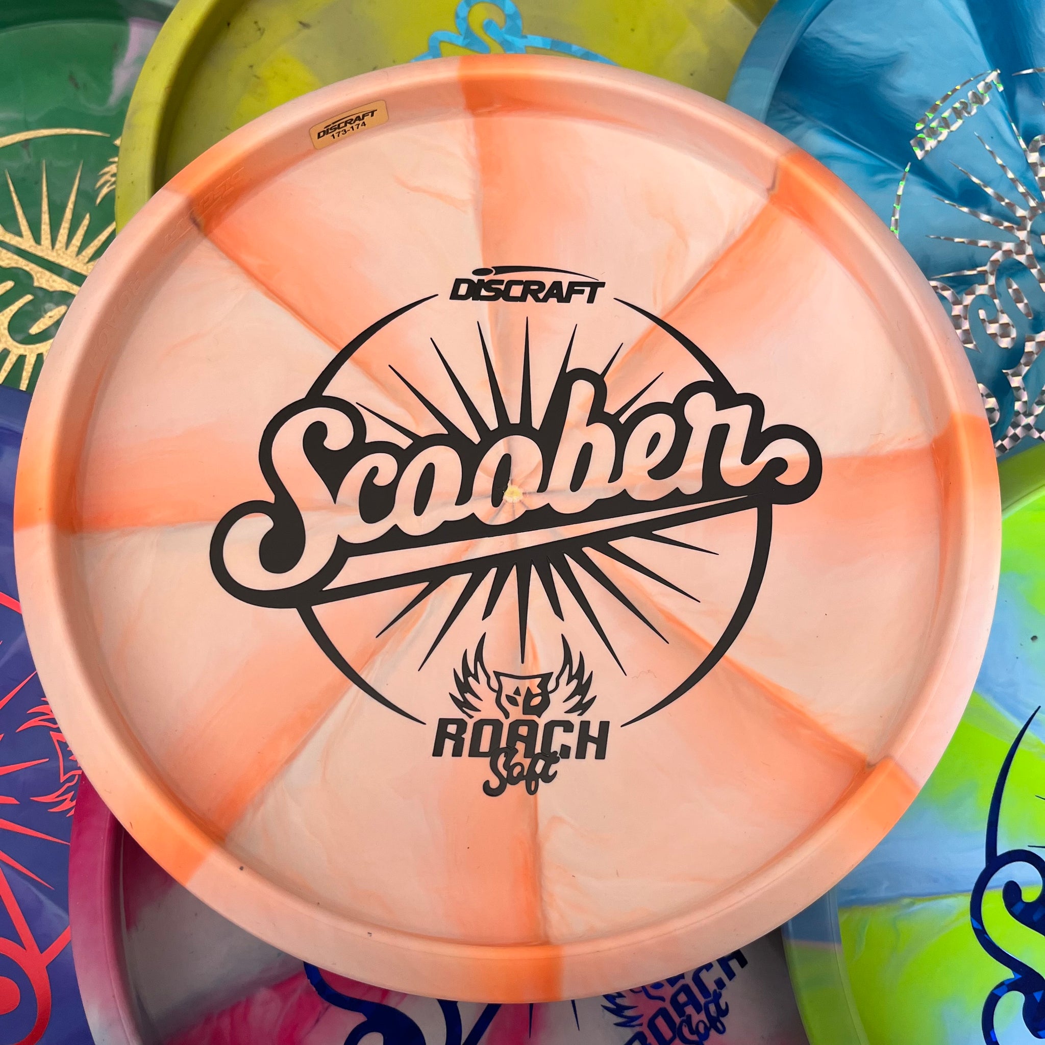 Discraft Limited Edition Brodie Smith "Scoober" BroD Swirl Soft Roach 2/4/0/1